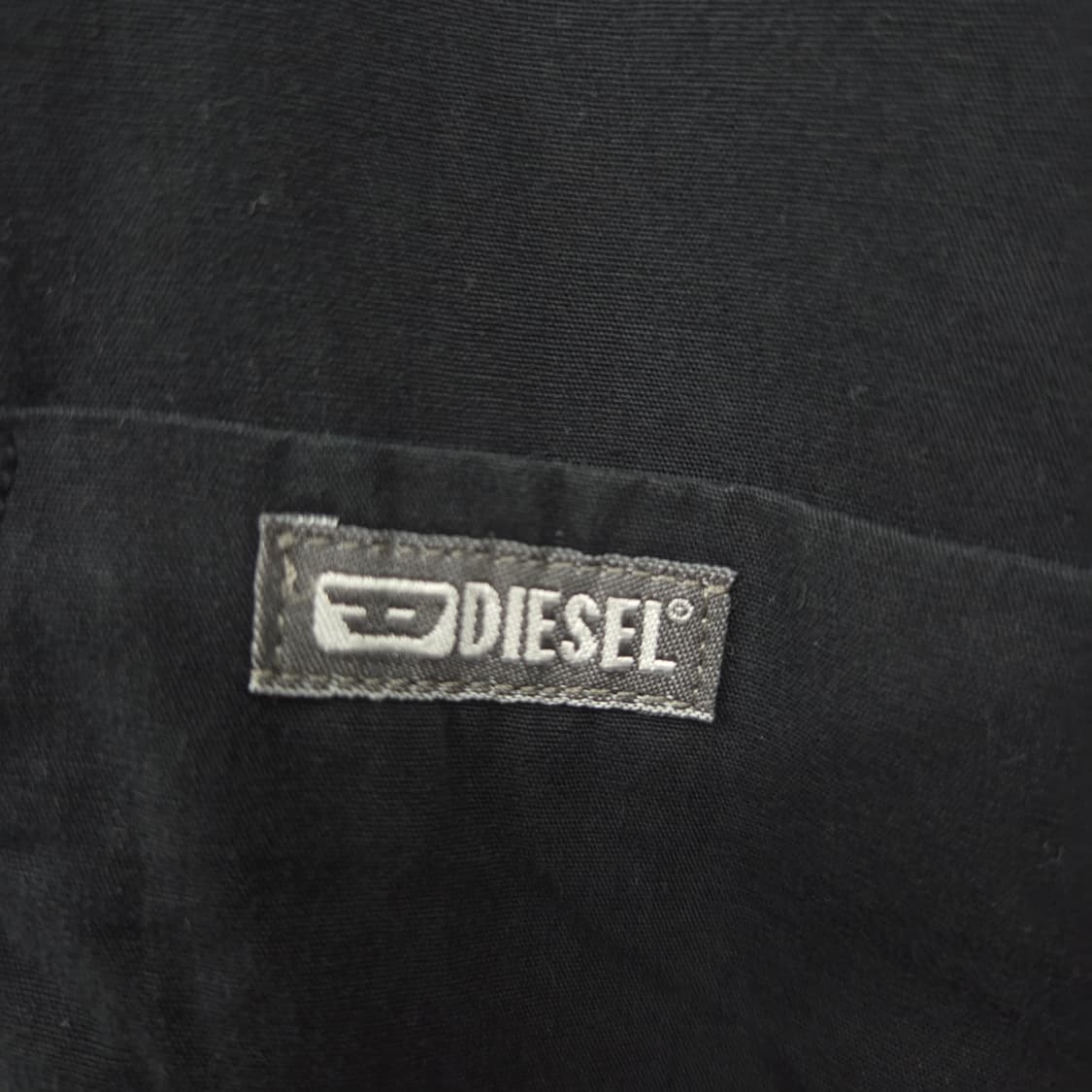 디젤 빈티지 블랙 긴팔 셔츠 남m 상품이미지3