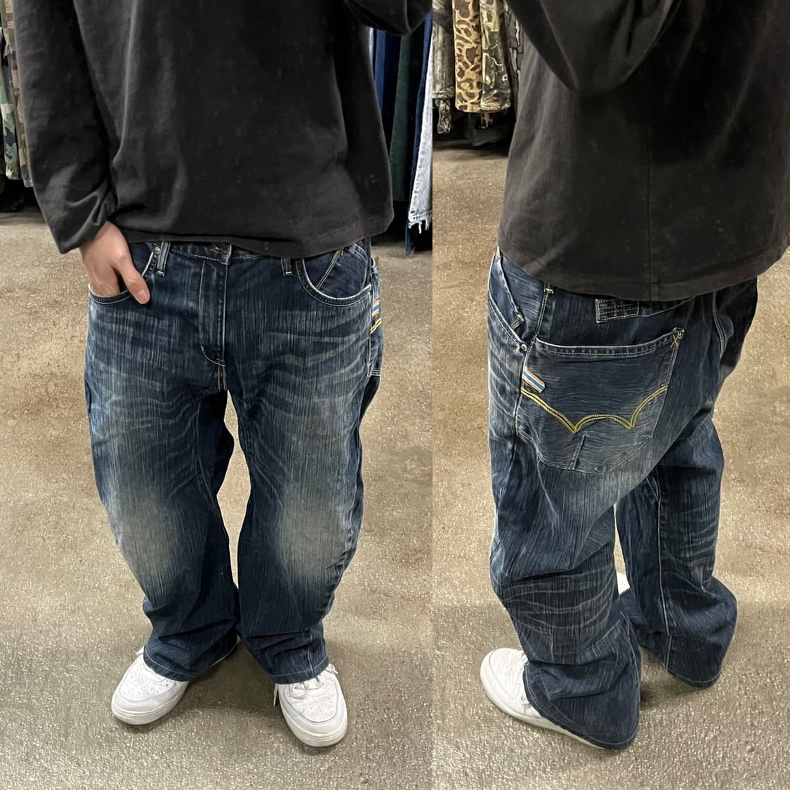 00s Edwin 이펑션 데님 팬츠 (35“) 상품이미지1