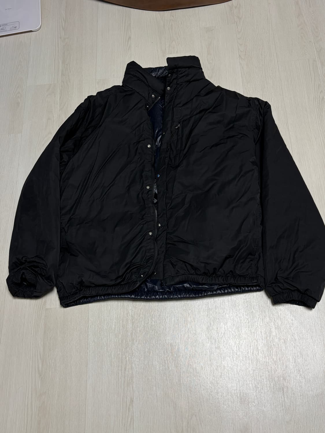 나나미카 25fw 리버시블 인슐레이션자켓 블랙 상품이미지1