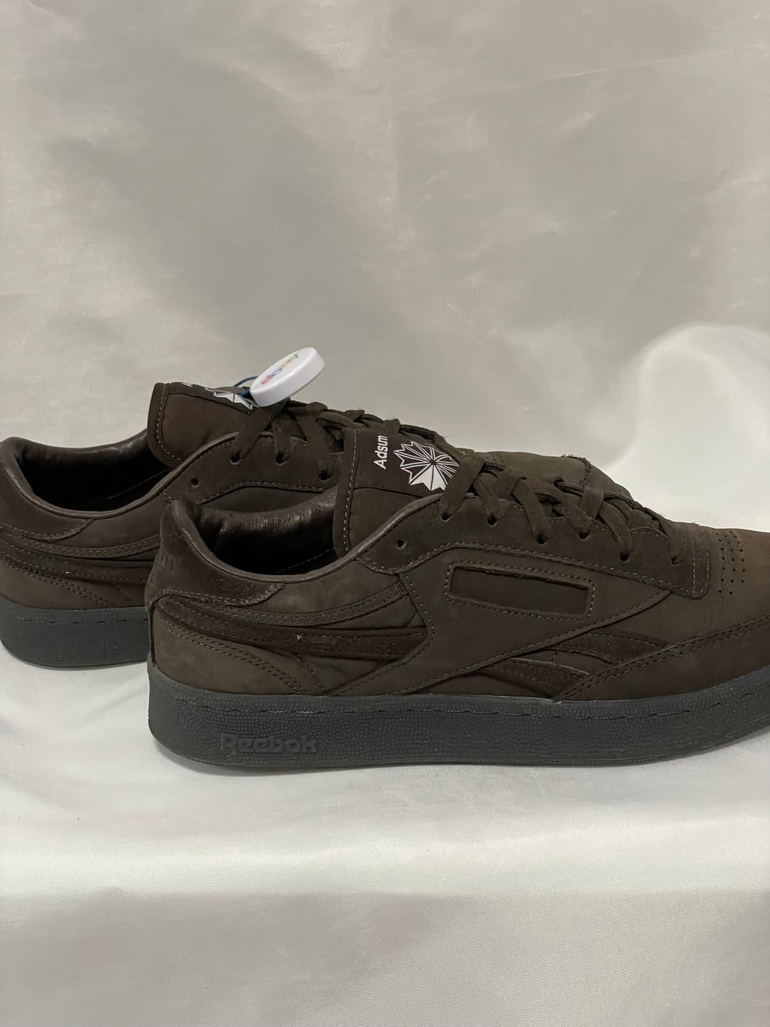 (285) 리복 X Adsum 클럽c 브라운 스웨이드 신발 상품이미지4