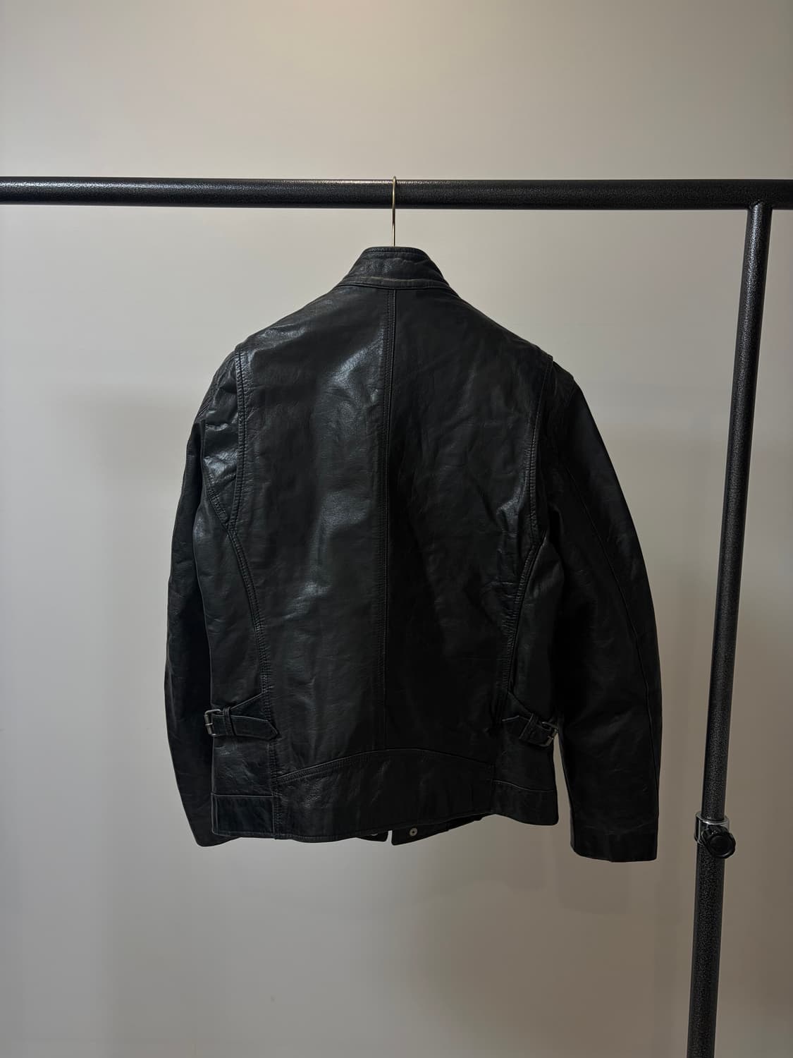 (L) On board 싱글라이더 소가죽 자켓 상품이미지4