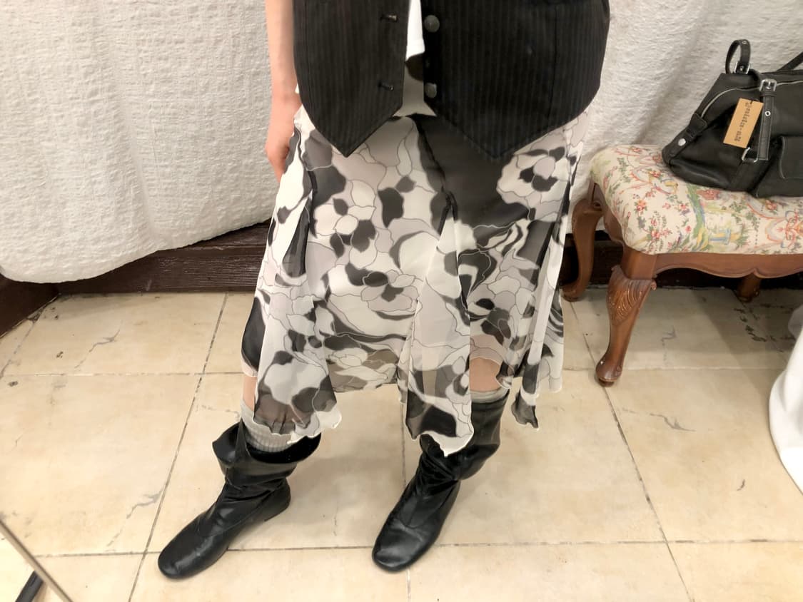 ink bloom midi skirt 상품이미지2
