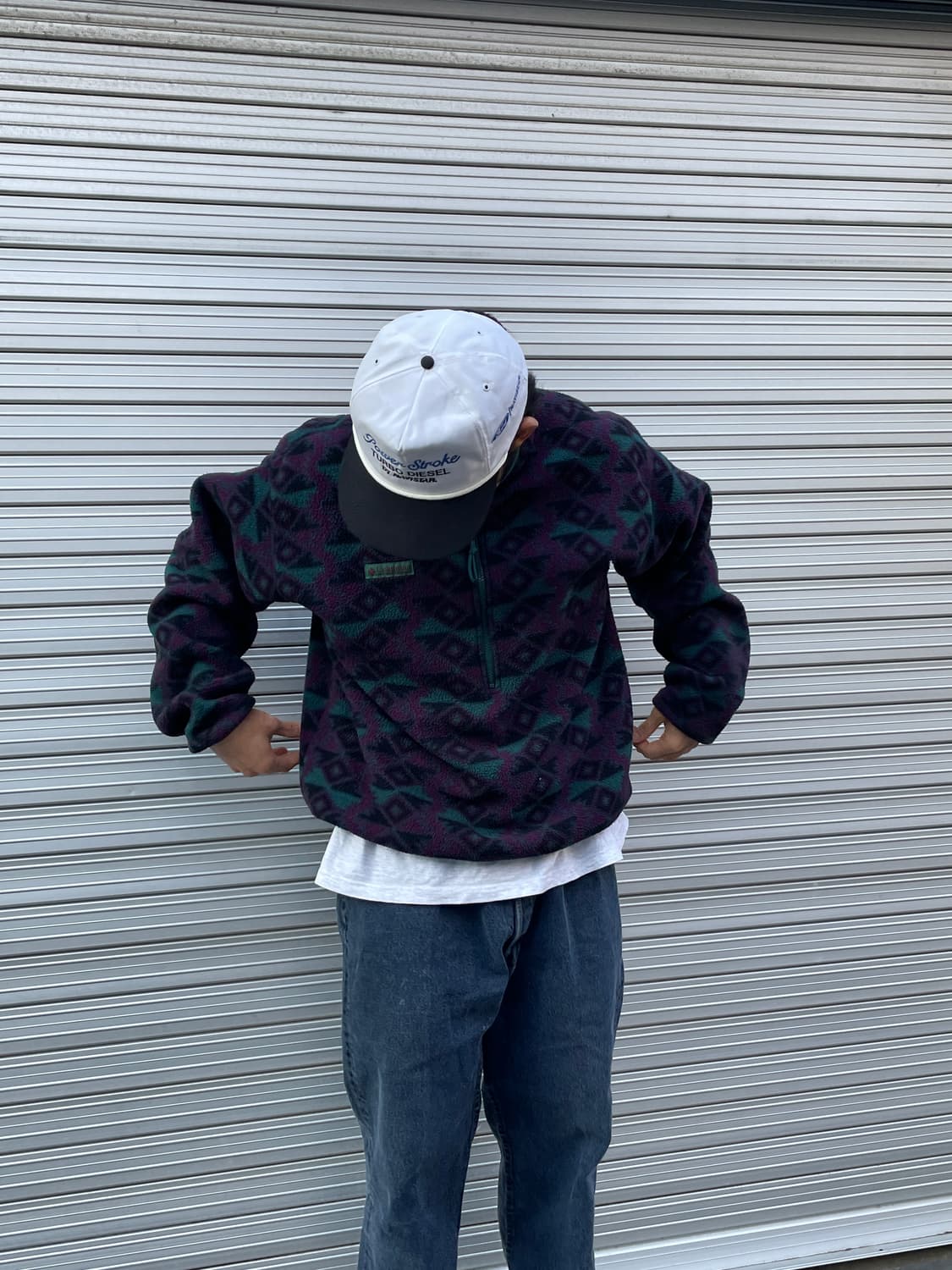 80s Columbia Aztec Fleece Zip(USA Made) 상품이미지3