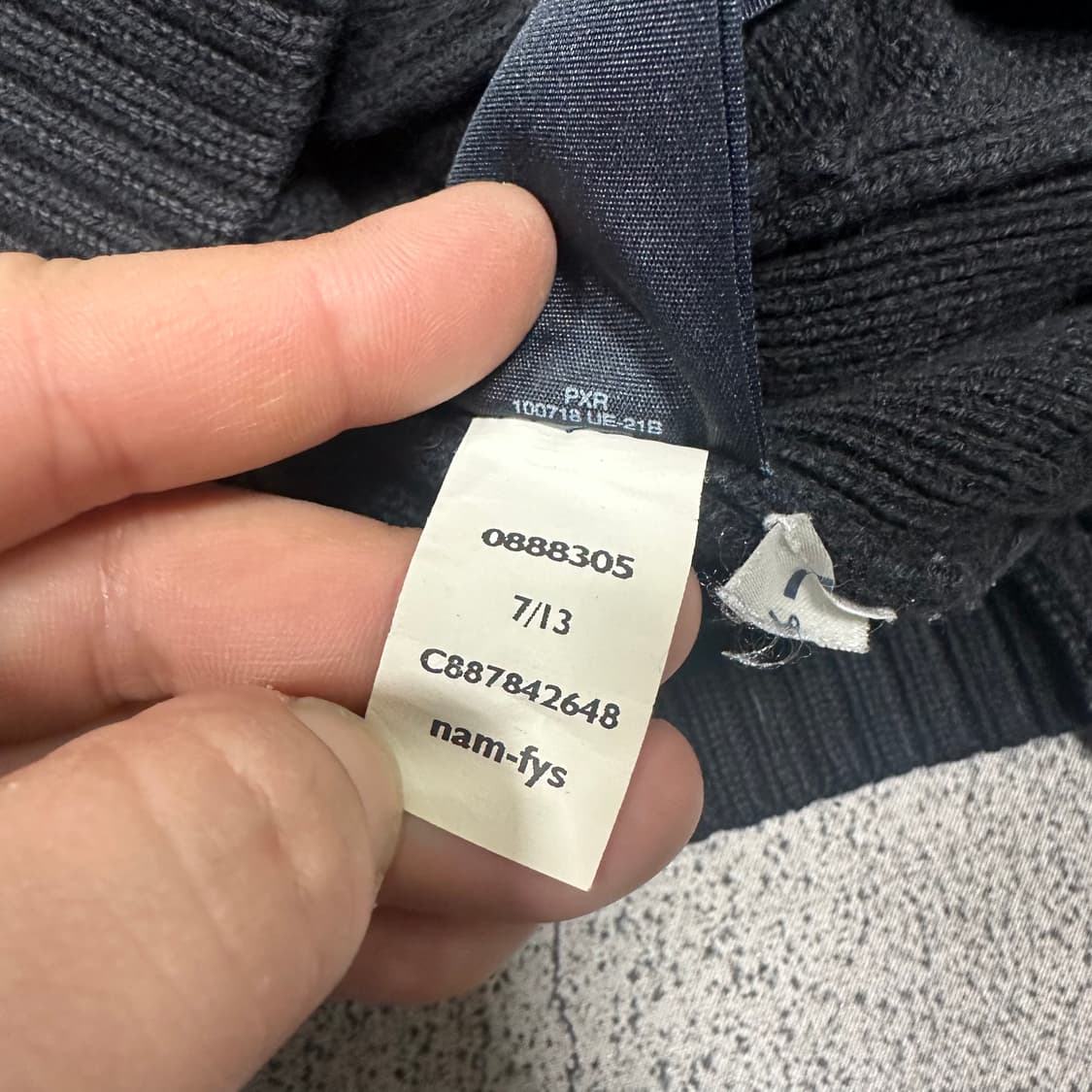 ✨ (바배) 타미 힐피거 니트 집업  상품이미지4