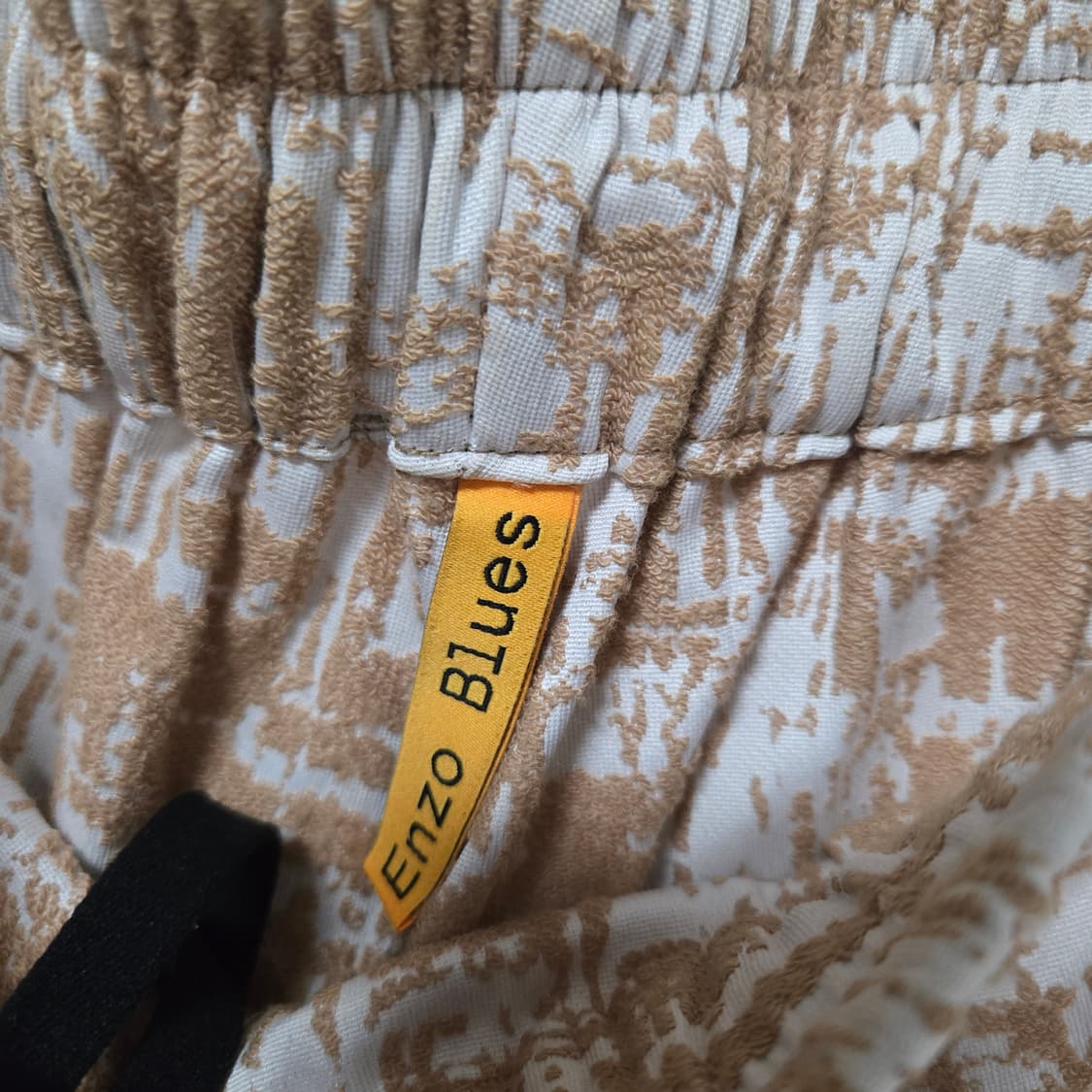 엔조블루스 패턴 밴딩 팬츠 / 여성 바지/ 여자 바지  상품이미지3