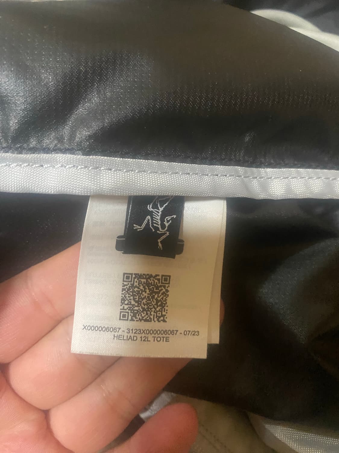 아크테릭스 헬리야드12 토트백(정품) 상품이미지2