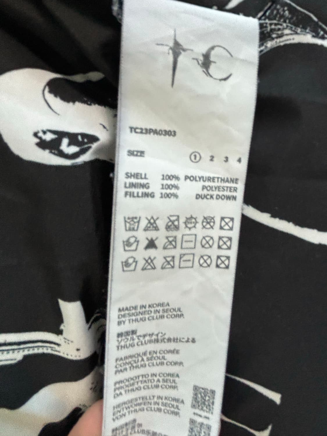 [1사이즈] 떠그클럽 TC 레더 푸퍼 자켓(TC LEATHER PUFFE 상품이미지5