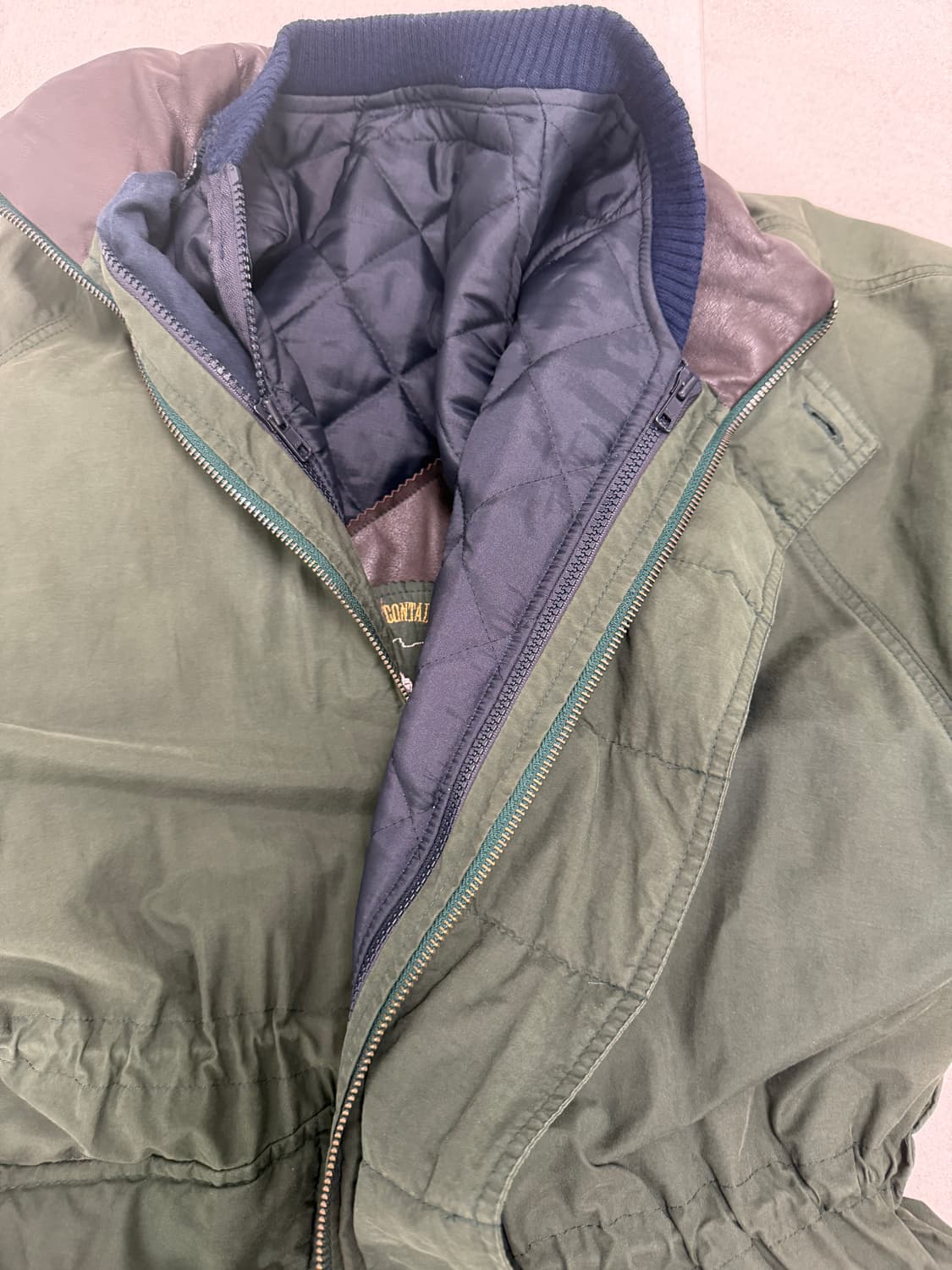 빈티지 내피 스트링 점퍼 야상 상품이미지8