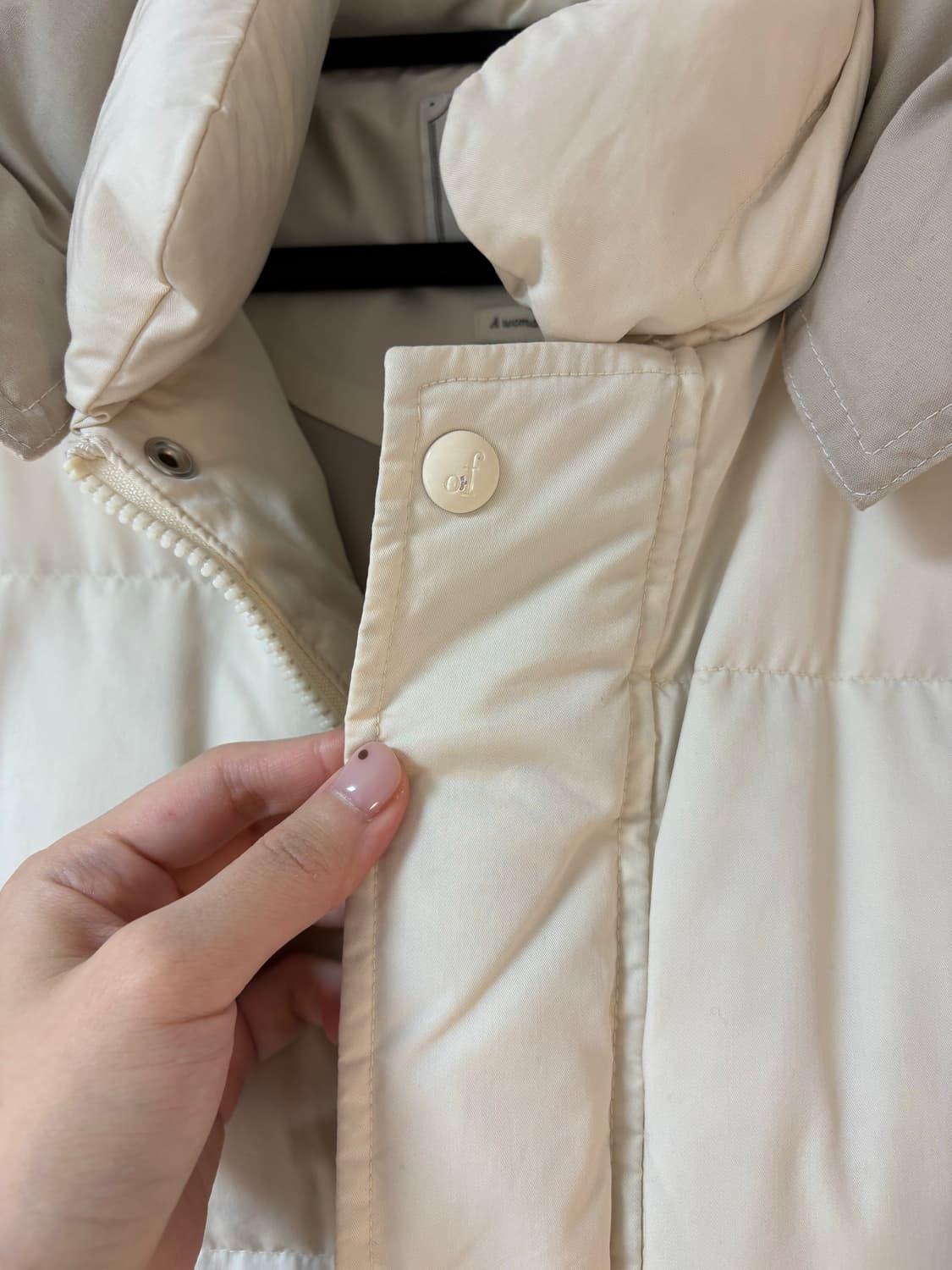 오버듀플레이어 후드 다운 패딩 상품이미지5