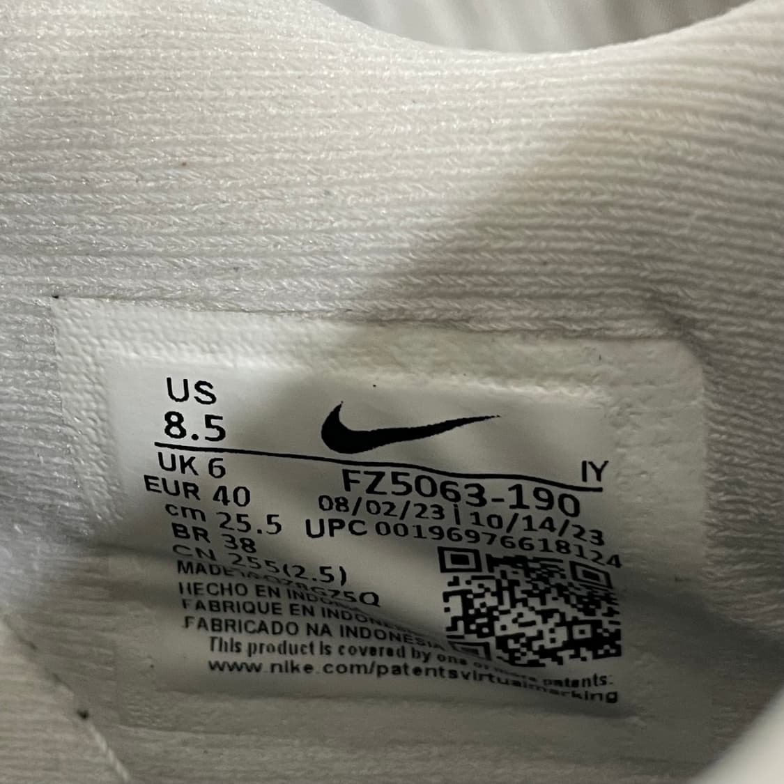 790) 나이키 덩크 로우 디스럽트2 우먼스 255mm 상품이미지8
