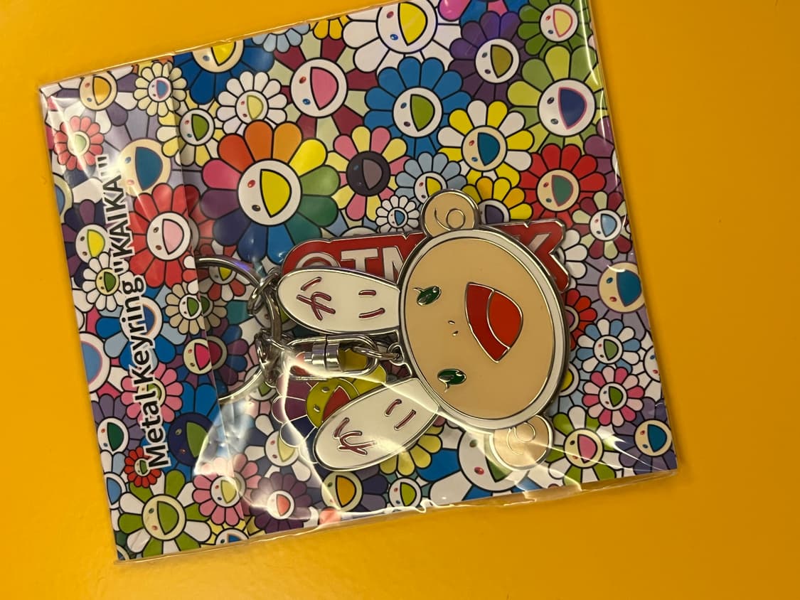 카이카이키키 메탈 키링- 무라카미 디카시 상품이미지1