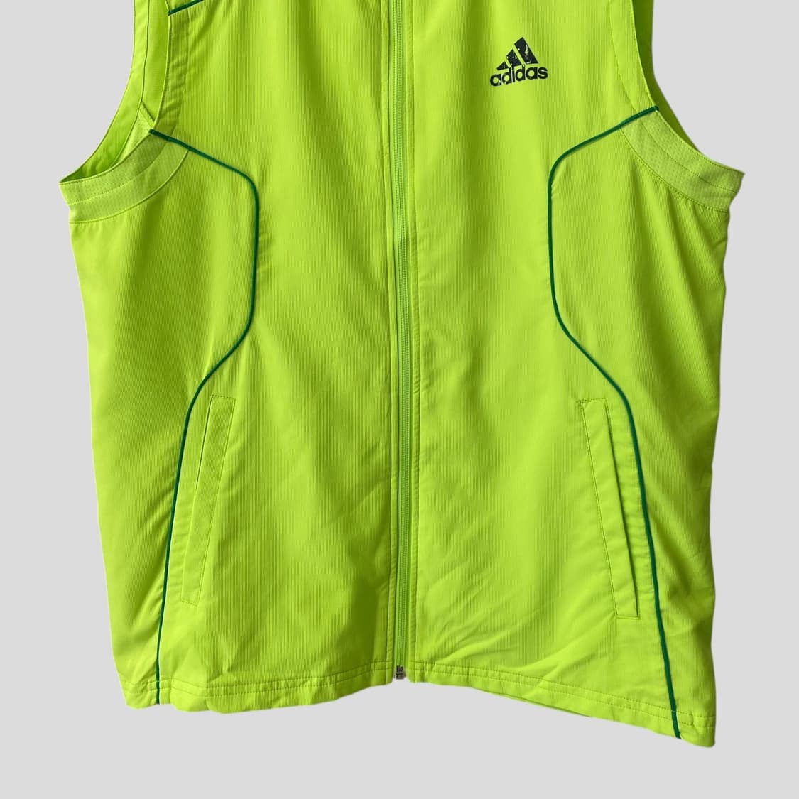 (L)아디다스 CLIMACOOL 트레이닝 후드 베스트 상품이미지5