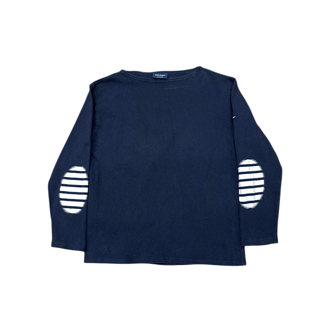 세인트제임스 봉봉 엘보우패치 네이비 상품이미지1