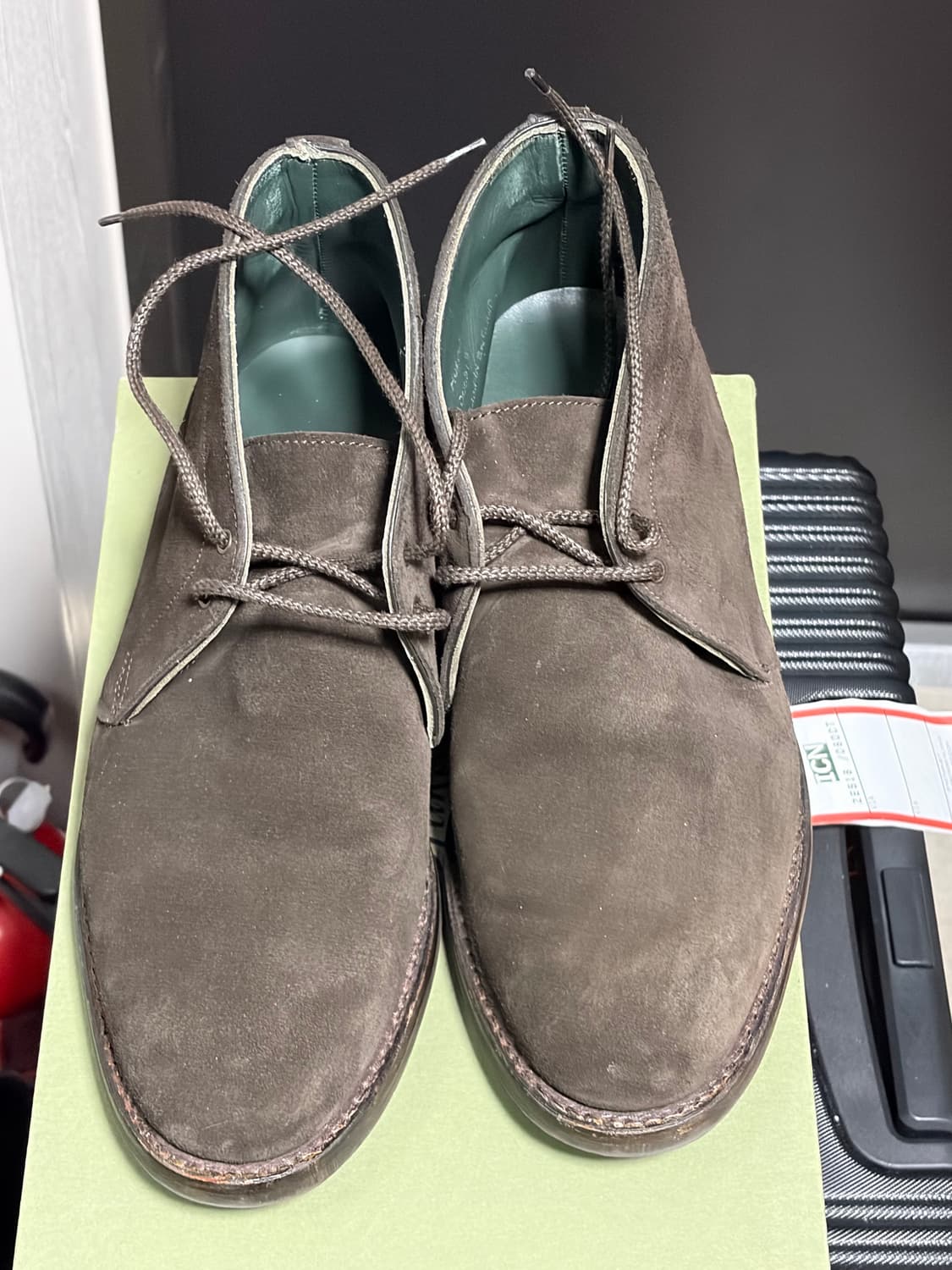 (270) 드레익스 스웨이드 머피 처카부츠 다크브라운 판매 상품이미지2