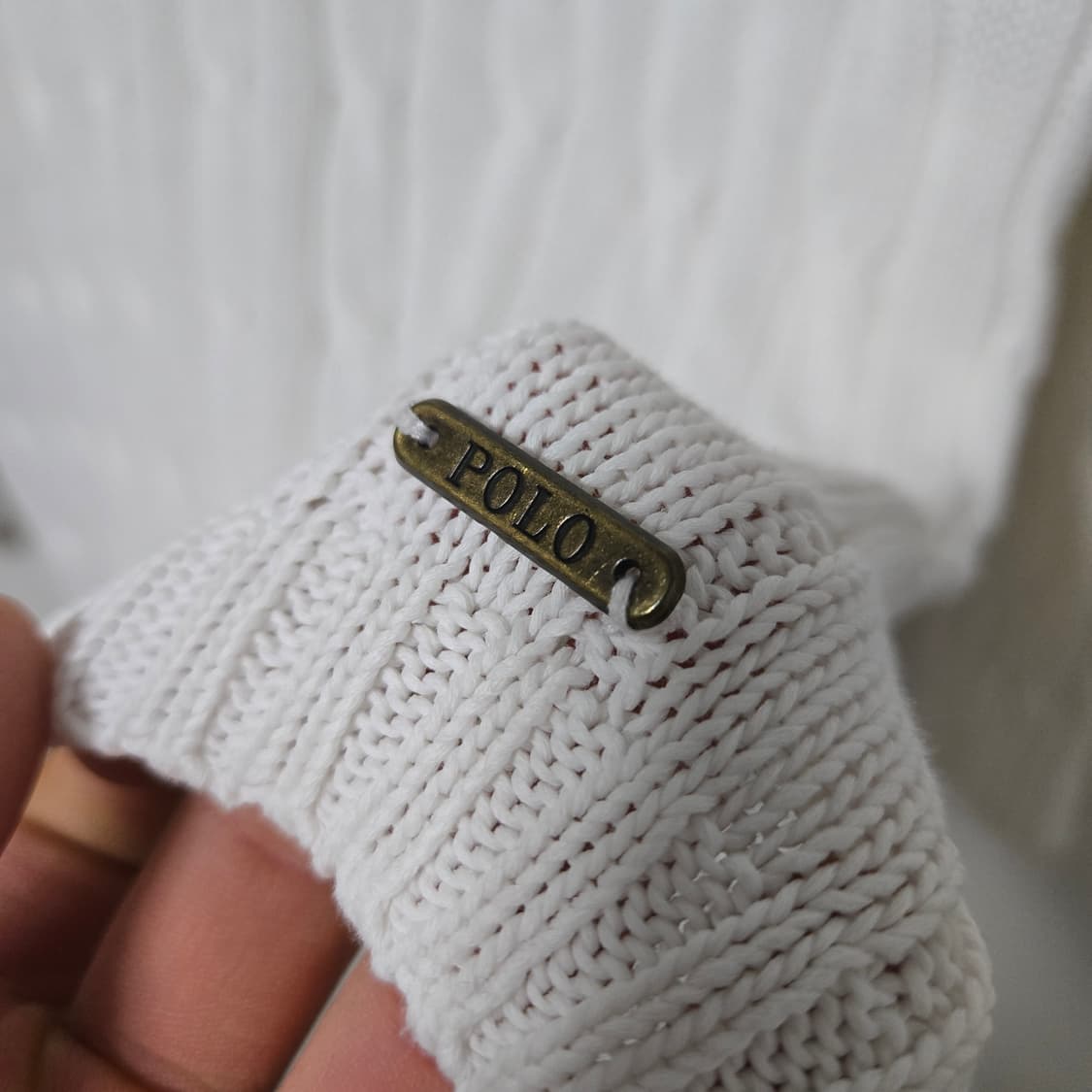 폴로랄프로렌 피마코튼 브이넥 니트 / 여성 니트/ 여자 니트 상품이미지2