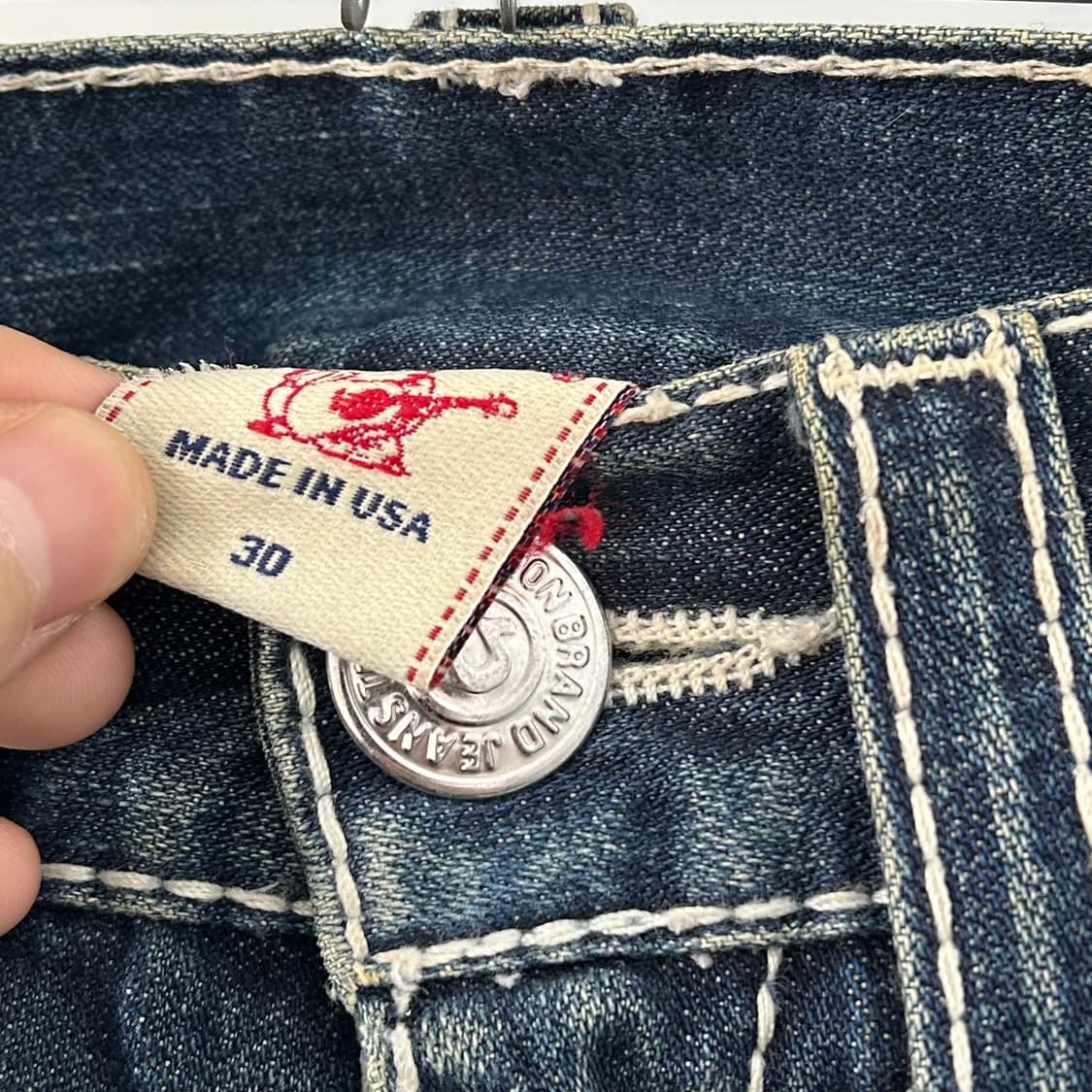 트루릴리전 월드투어 데님 팬츠 상품이미지8