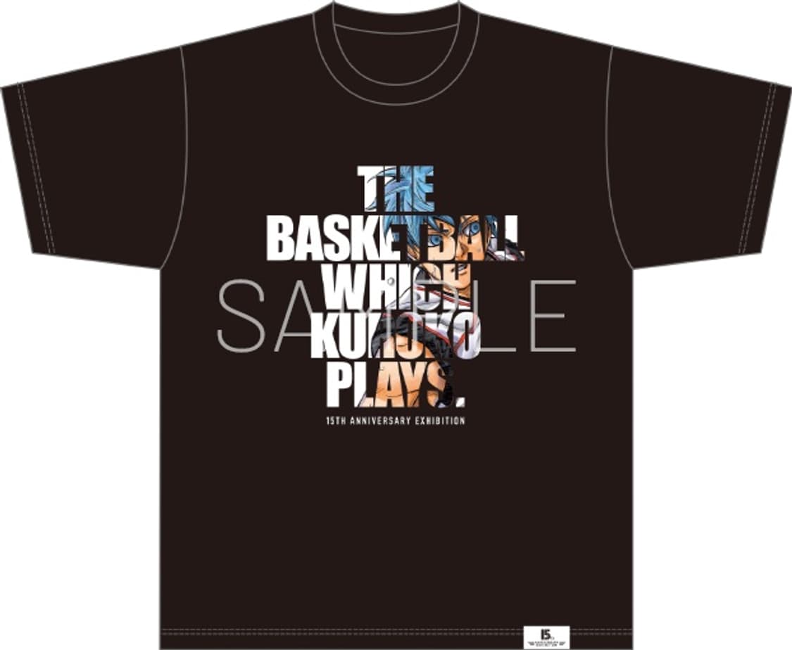 쿠로코의 농구 15주년 쿠로코 테츠야 티셔츠 상품이미지1