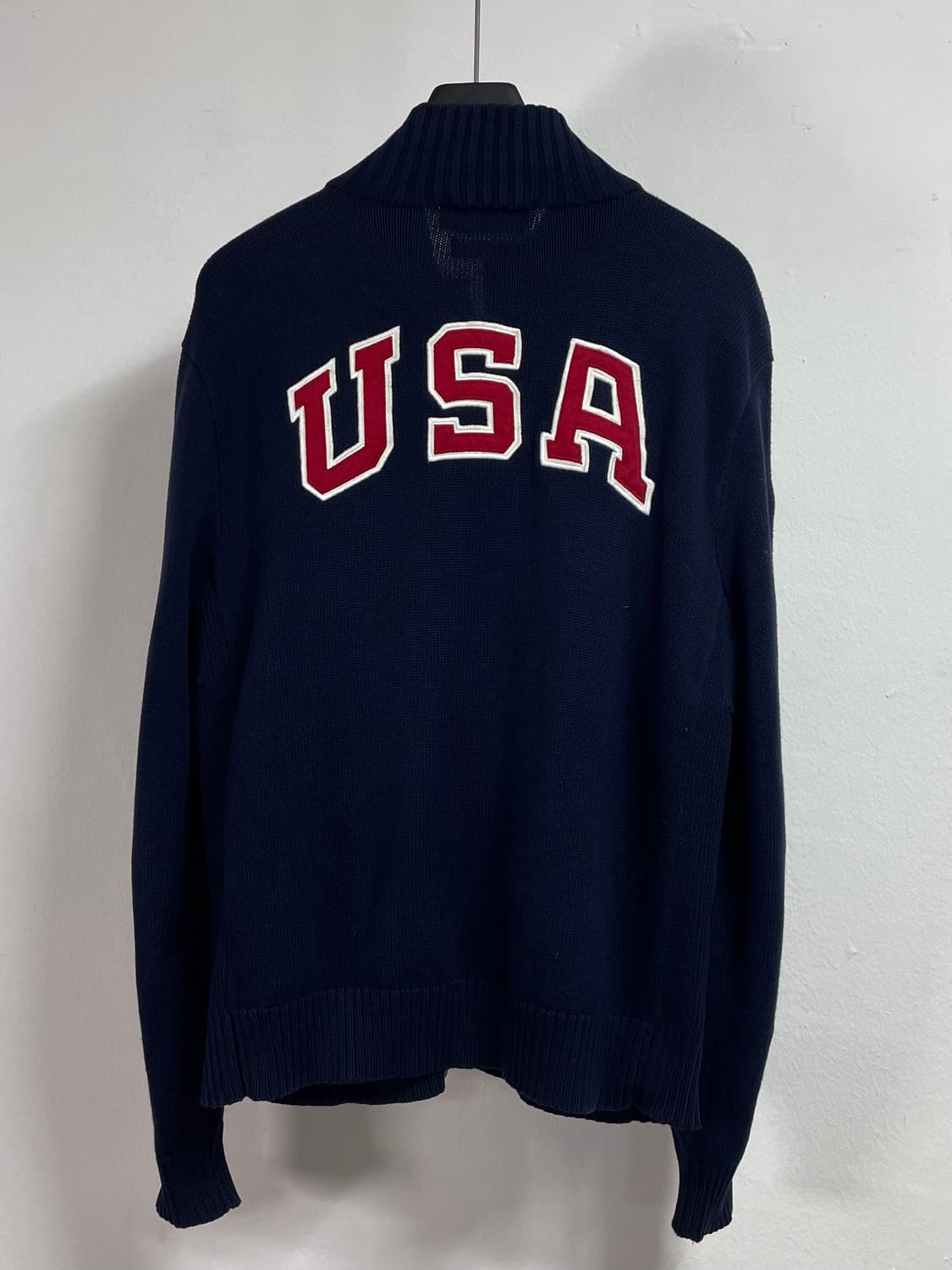 폴로 랄프로렌 USA 빅포니 니트집업 (on.54)   상품이미지2