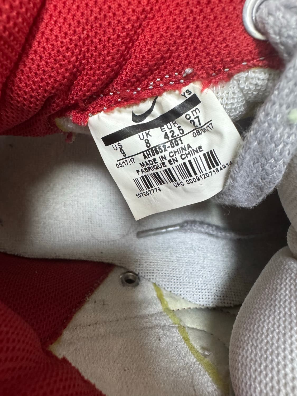 나이키 반달 하이 qs 퀵실버 270 상품이미지5