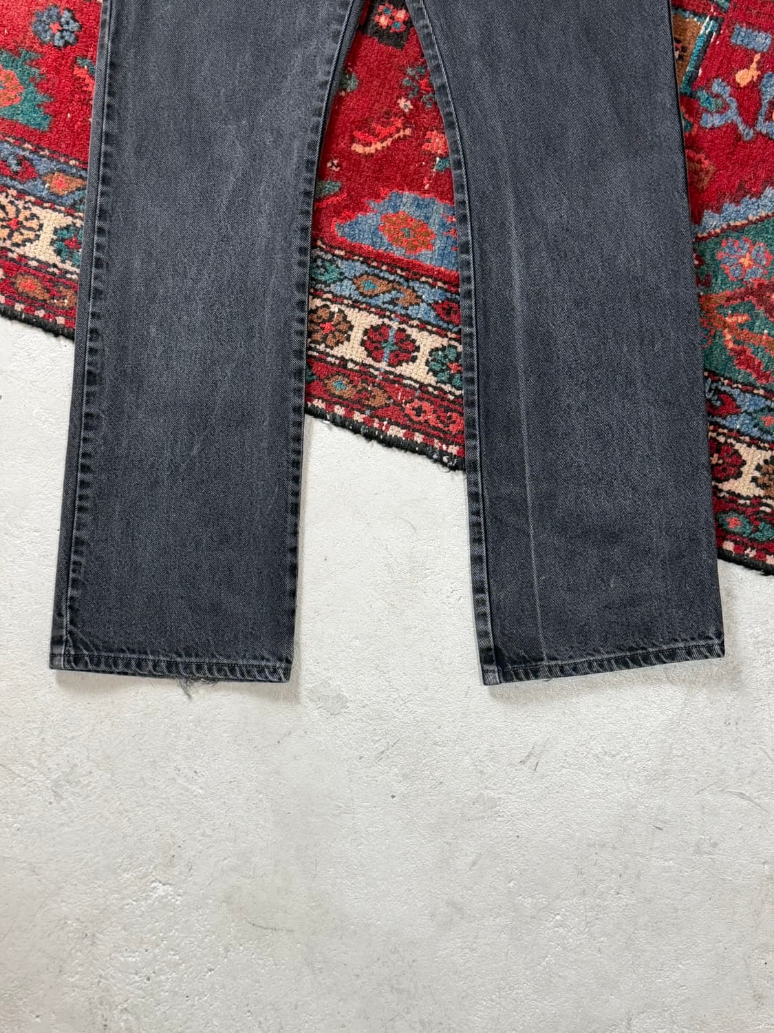 00's 빈티지 리바이스 517 블랙 부츠컷 리바이스 플레어진 상품이미지8