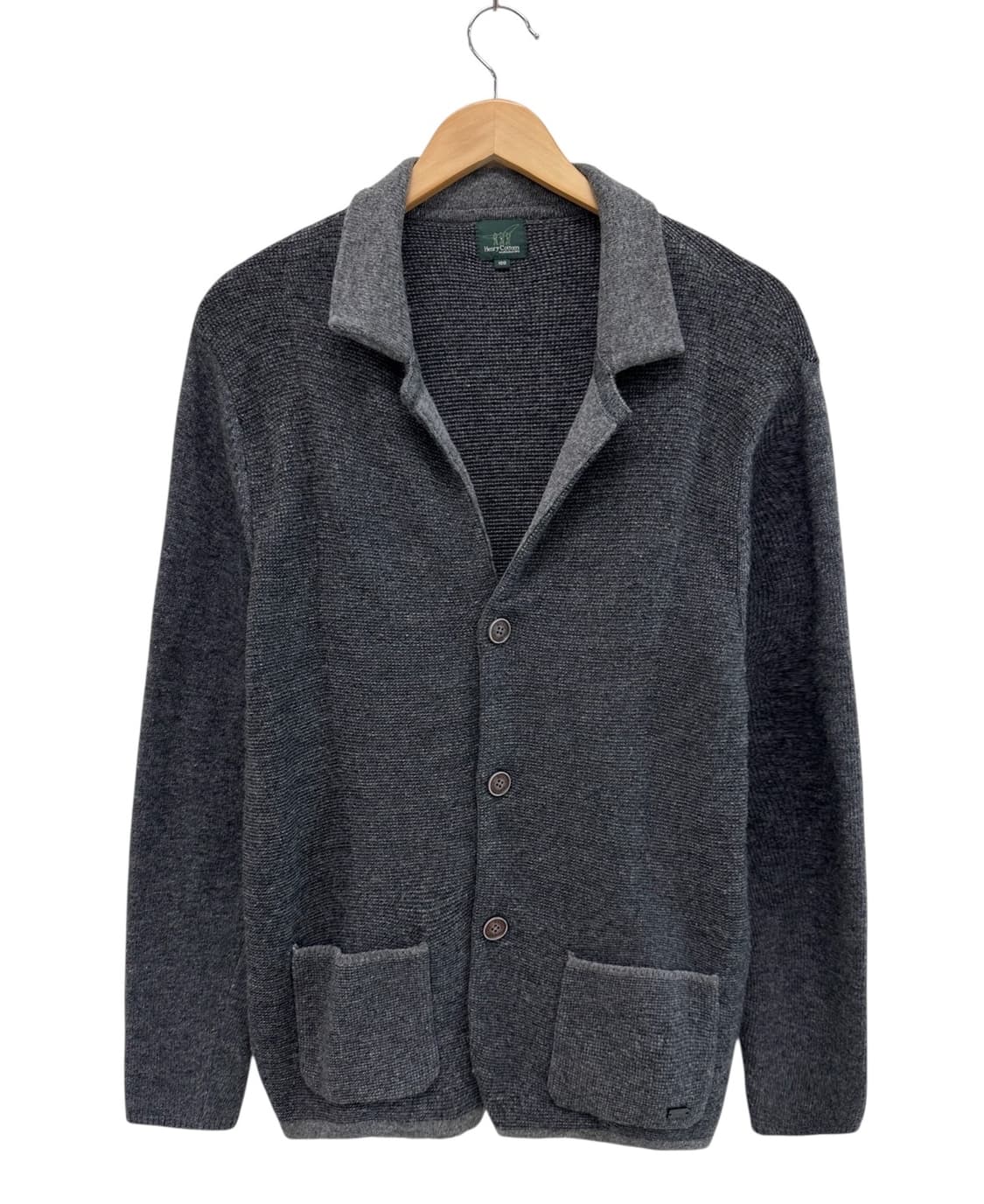 헨리코튼 울 가디건 그레이 (L) 상품이미지1