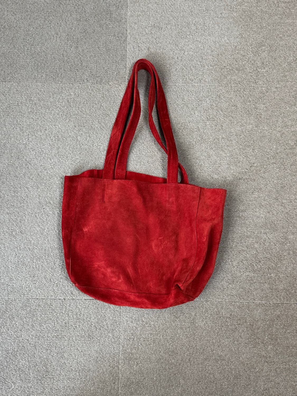 이탈리아 피렌체 스웨이드 에코백 상품이미지1