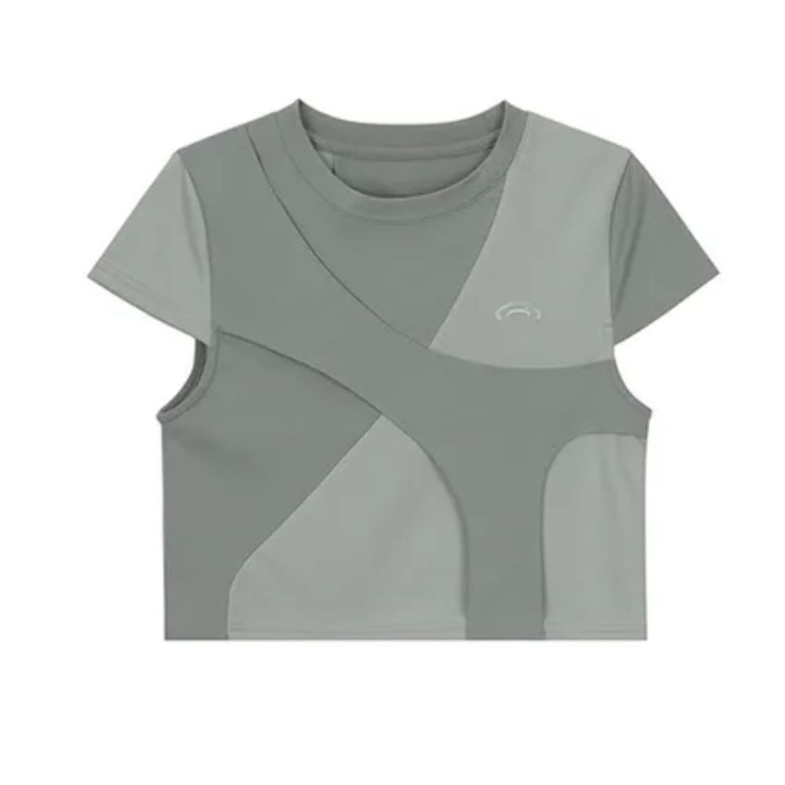SPLIT MESH SHORT-SLEEVED T-SHIRT 상품이미지1