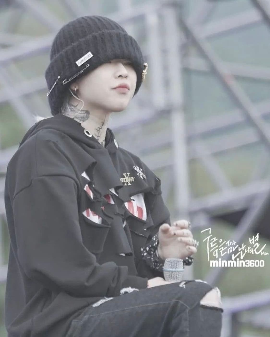 엑스오디너리 - 오버사이즈 니트 비니 상품이미지2