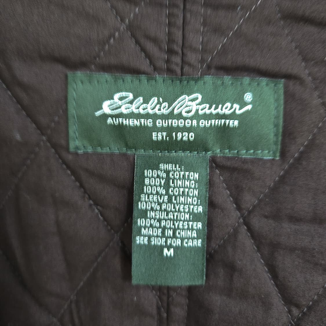 에디바우어 퀼팅 코듀로이 자켓 M 상품이미지6