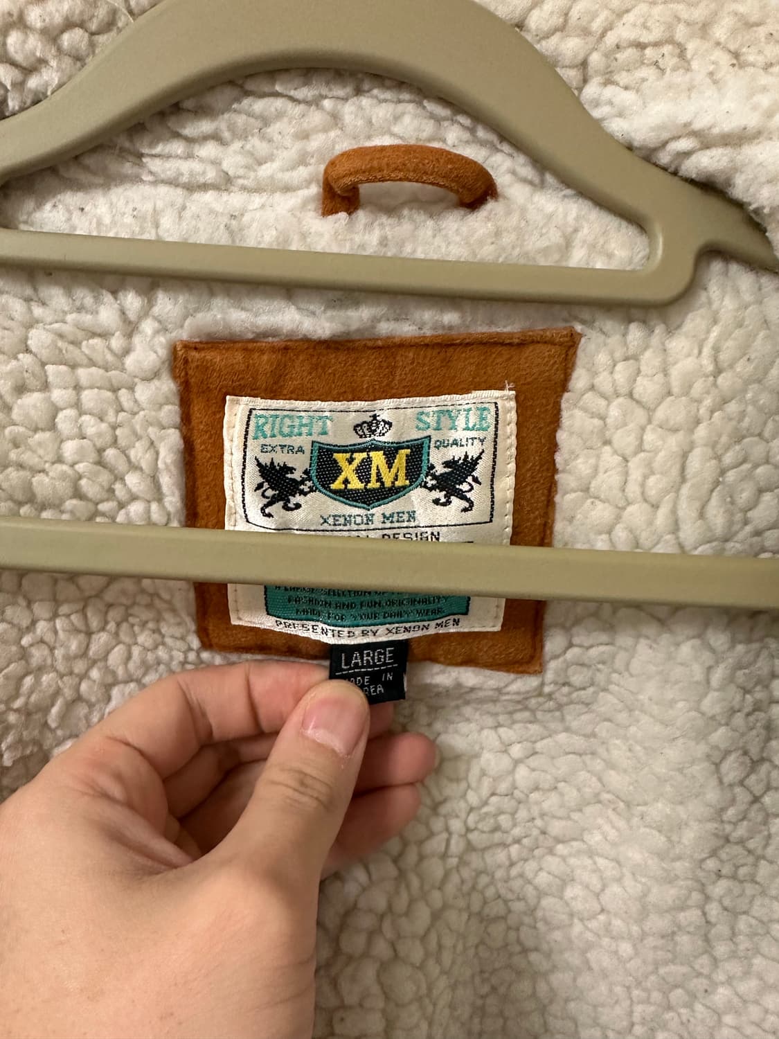 XENON MEN 스웨이드 자켓 L 상품이미지2