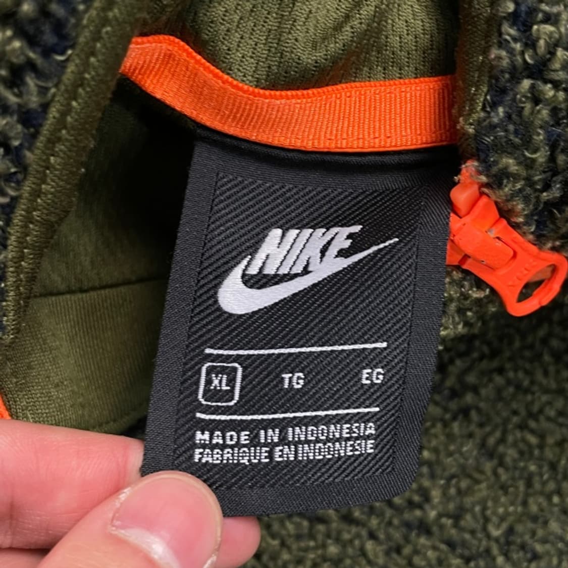 105 나이키 쉐르파 풀오버 후리스 점퍼 상품이미지3