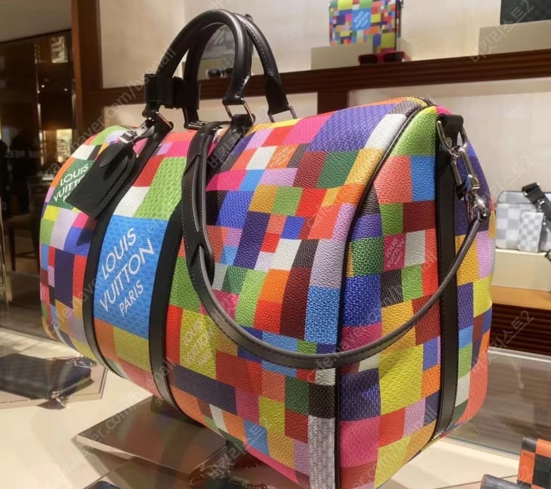 루이비통 반둘리에 멀티컬러 다미에 키폴 50 새상품 상품이미지4