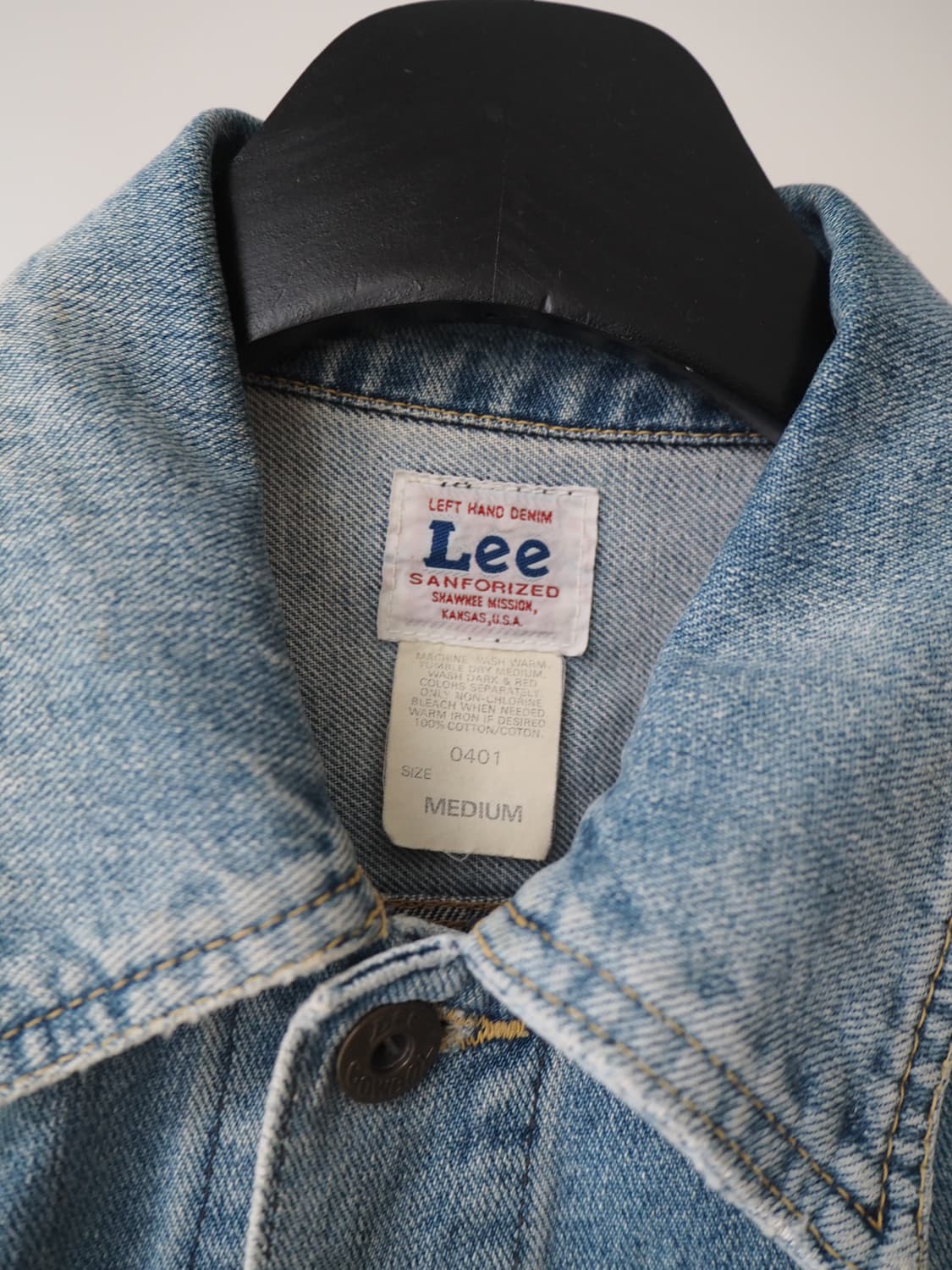 1990's LEE custom denim vest  상품이미지6