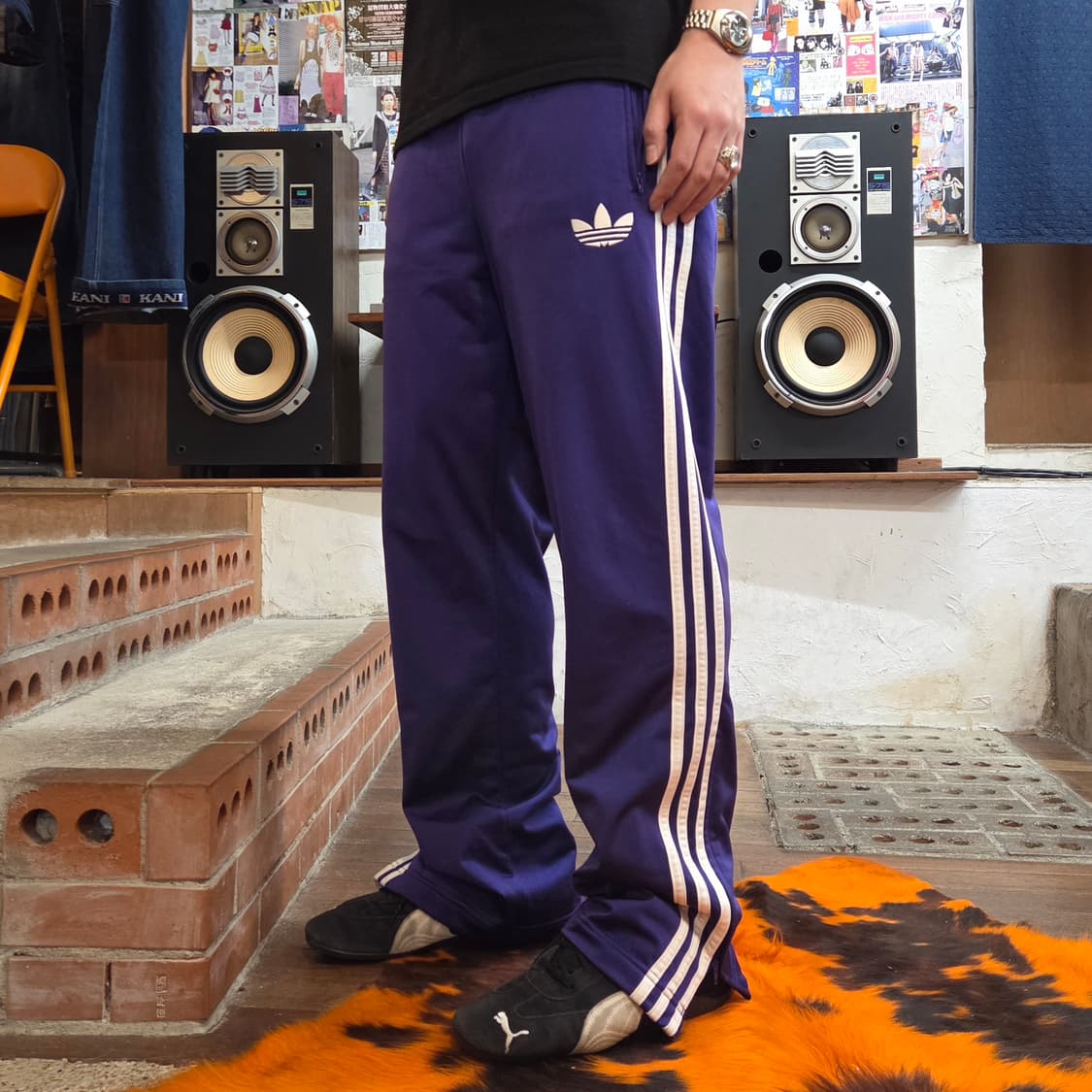 아디다스 파이어버드 퍼플 트랙팬츠 상품이미지1