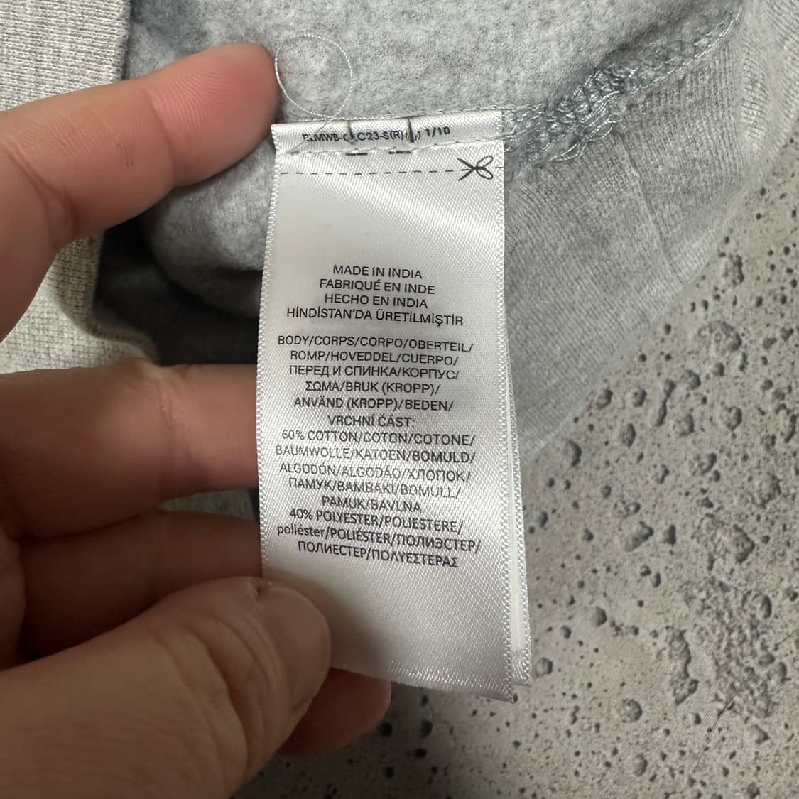 ✨ (바배) 폴로 랄프로렌 기모 멜란지 그레이 맨투맨  상품이미지4