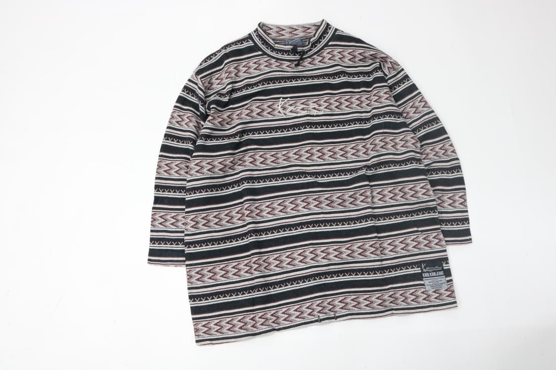 칼카니 패턴 모크넥 상품이미지2