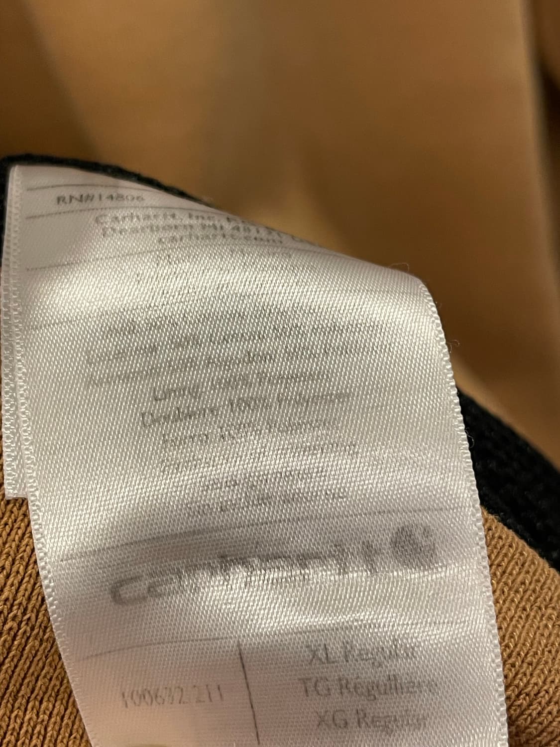 Carhartt hood zip up 상품이미지7