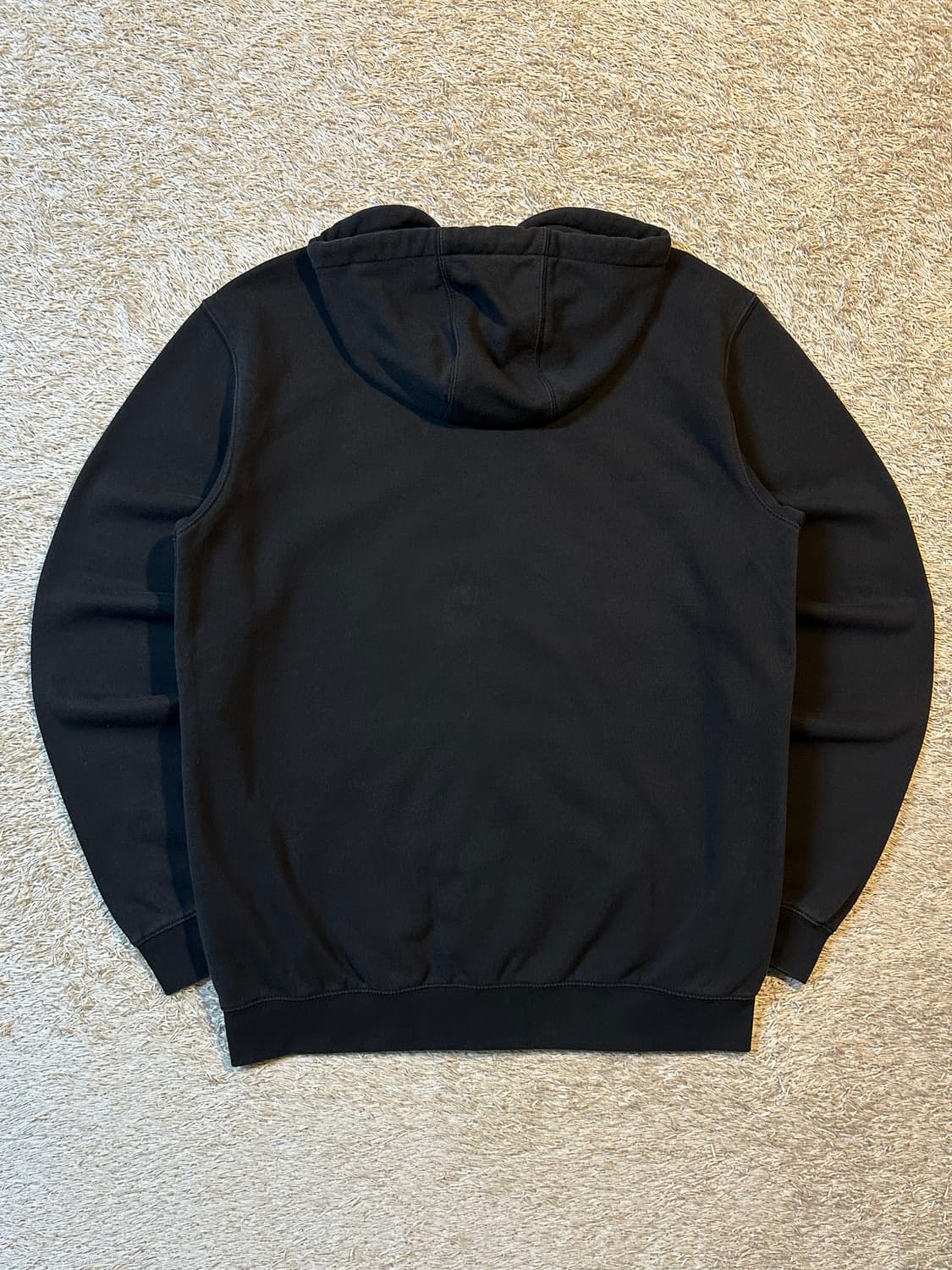 칼하트 CARHARTT 루즈핏 미드웨이트 후드집업 블랙 상품이미지4