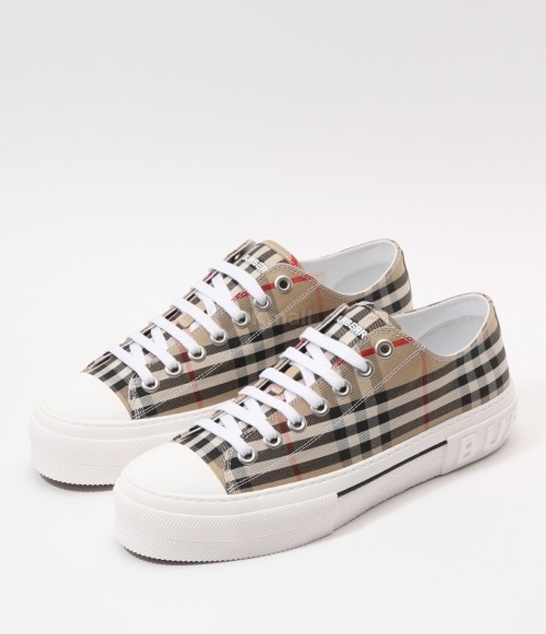 버버리/ 25fw 빈티지 체크 캔버스 스니커즈/43 상품이미지2