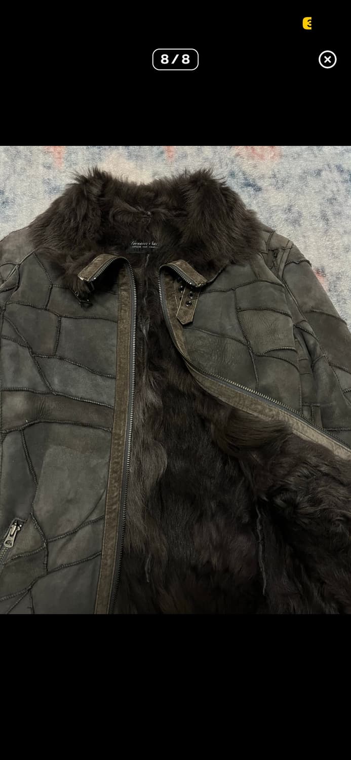 Tornadomart 00s patchwork trimming fur 상품이미지8