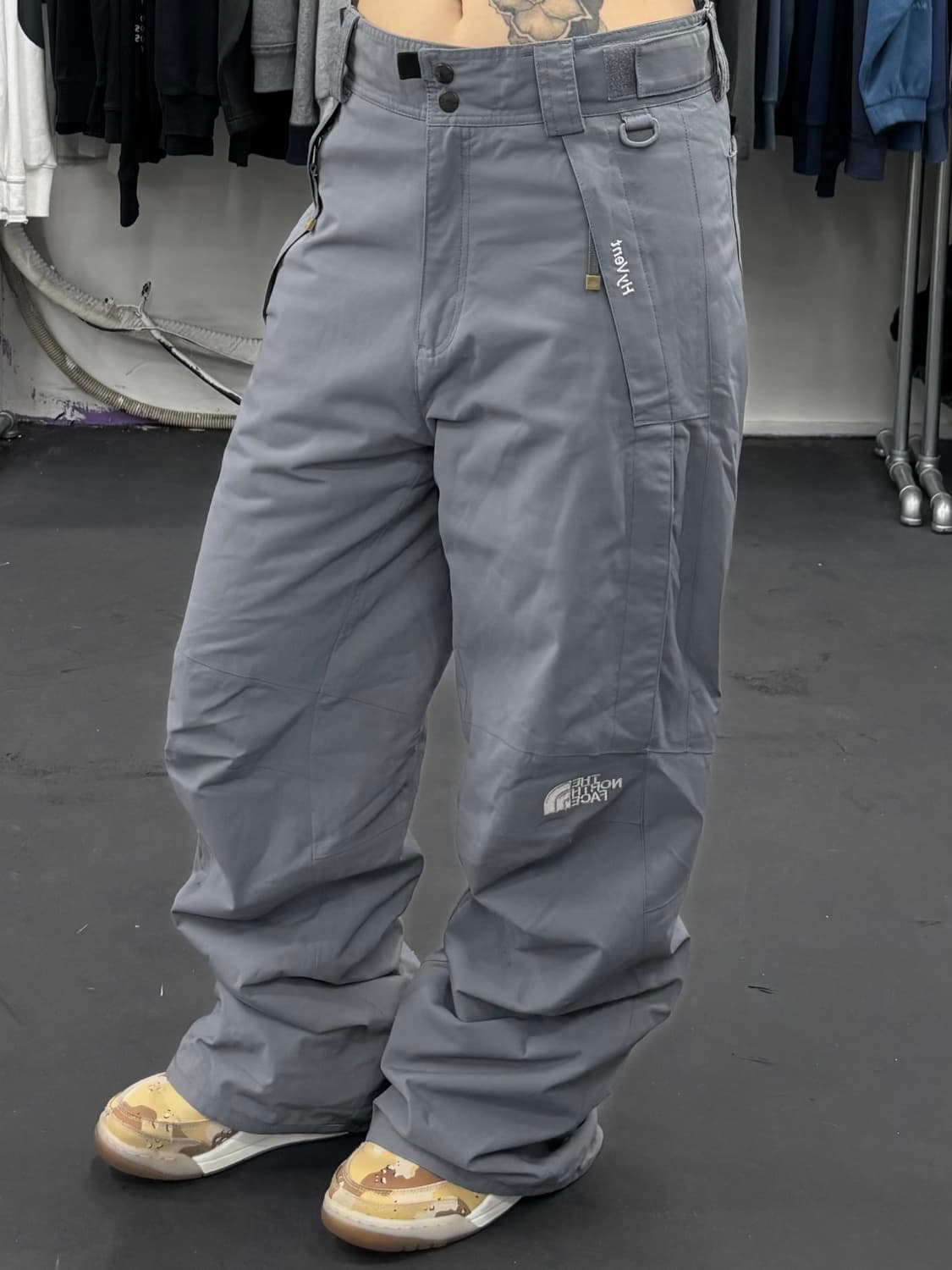 노스페이스 하이벤트 미들로고 스키팬츠 상품이미지2