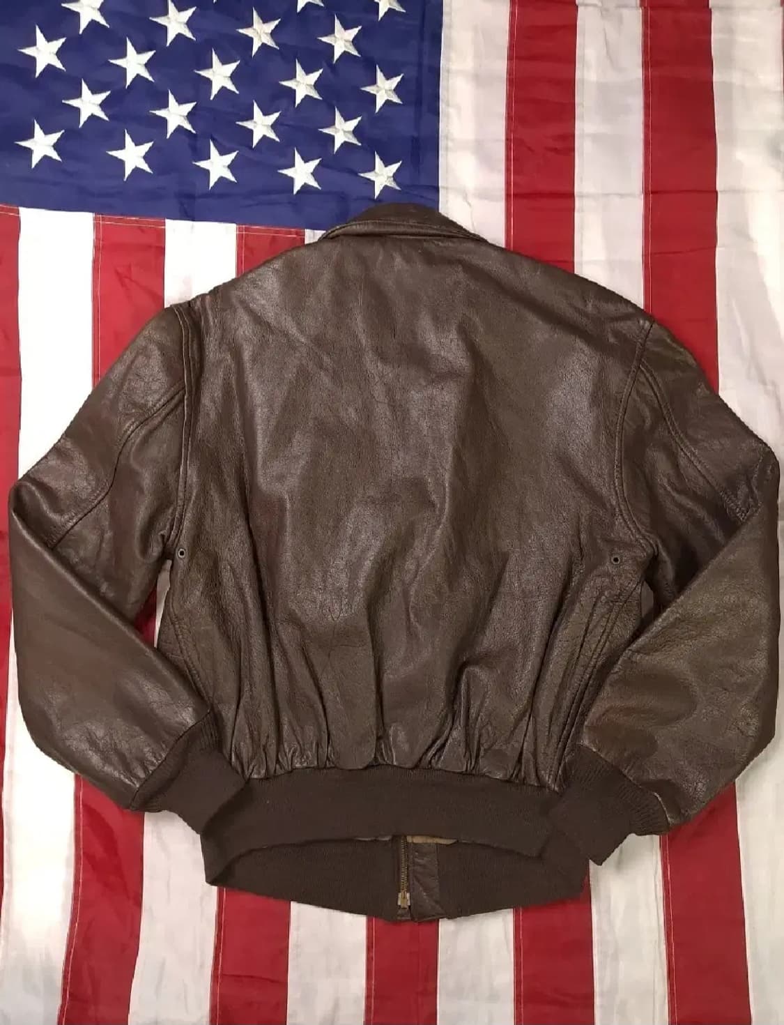 오리지날 미국제조 미공군 지급용 리얼레더 쿠퍼사 A-2 항공점퍼 상품이미지7