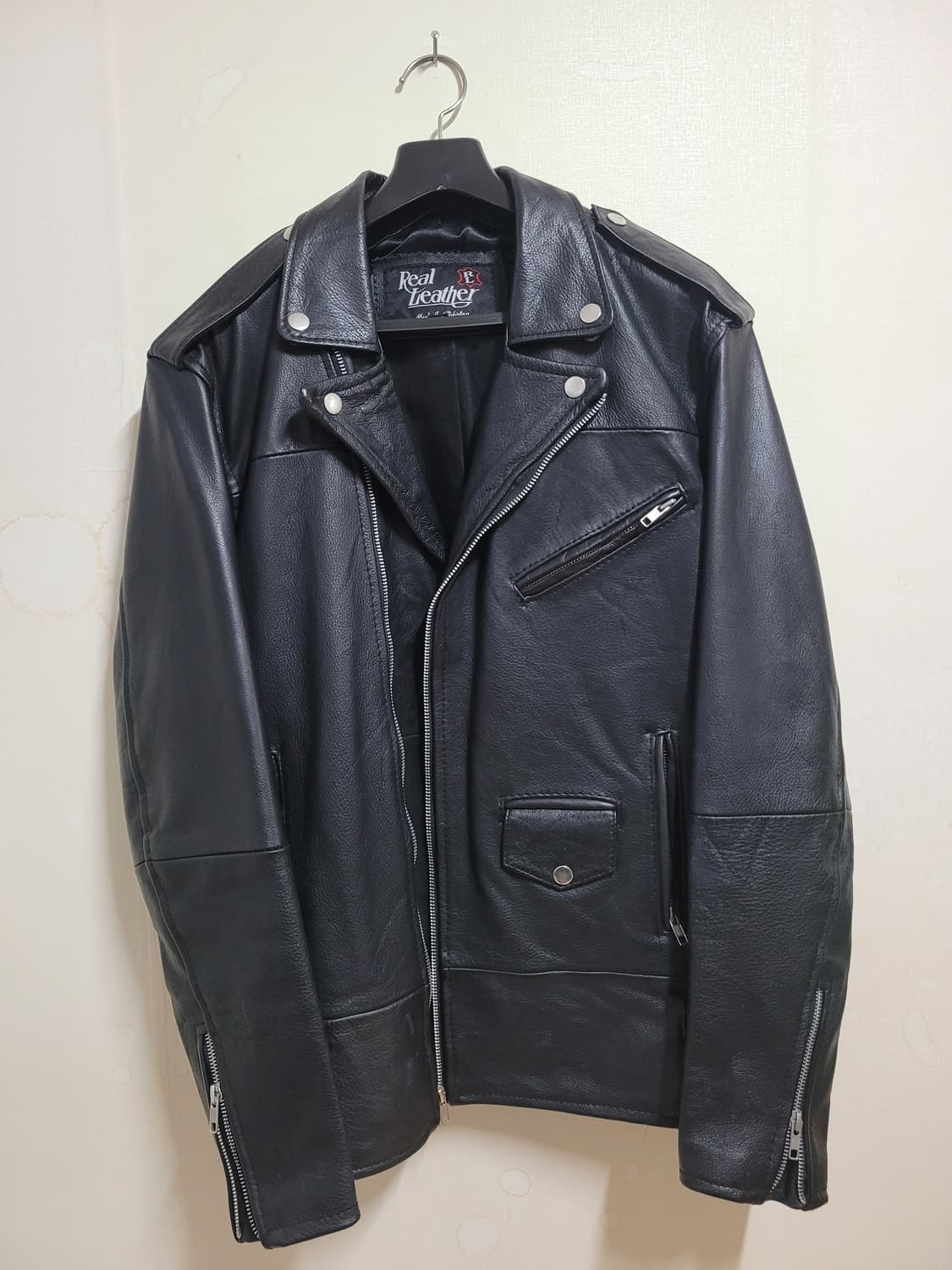 리얼 레더 라이더 가죽자켓 상품이미지1