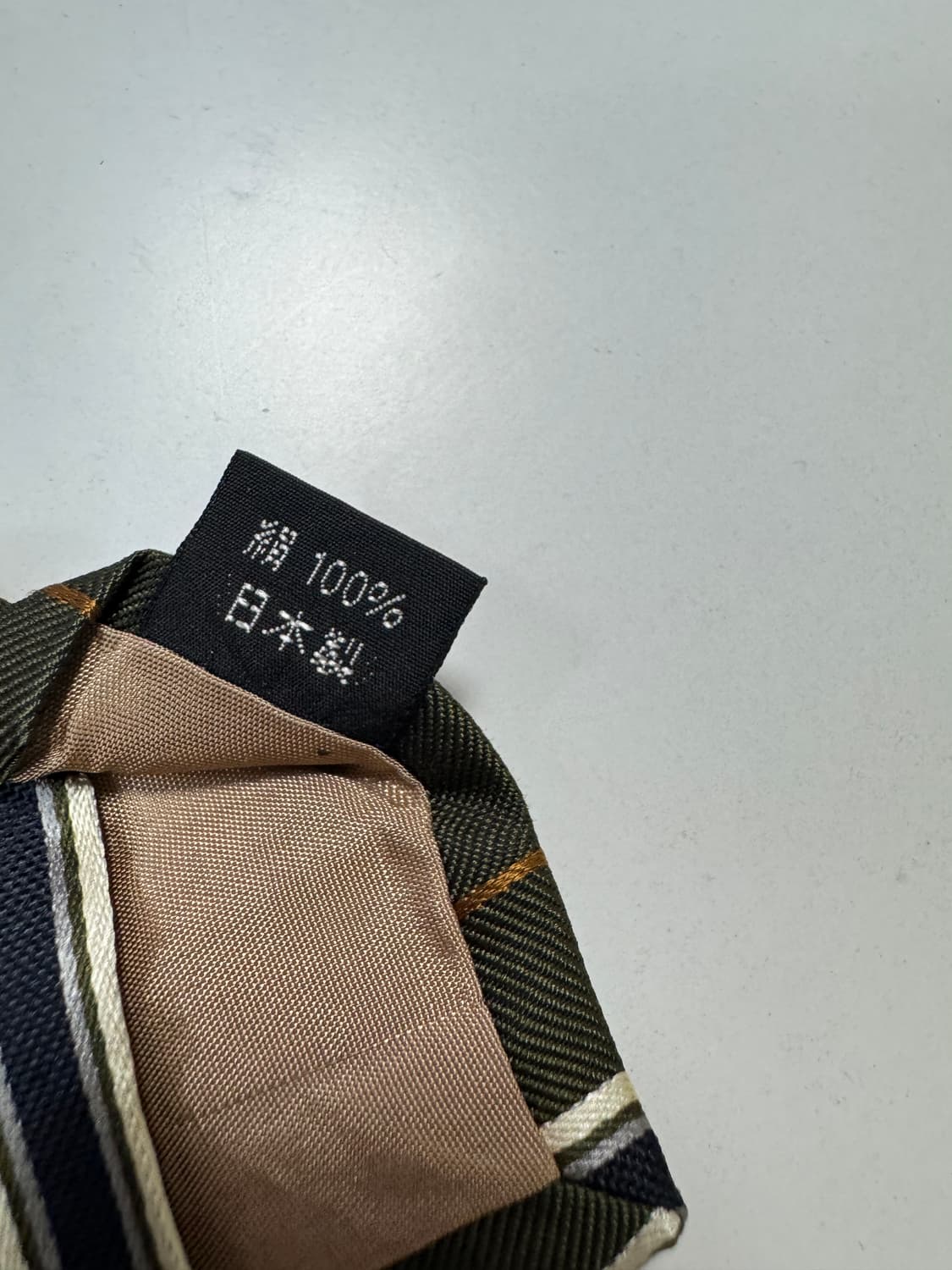 아쿠아스큐텀(Aquascutum) 실크 넥타이 8.9cm 상품이미지7