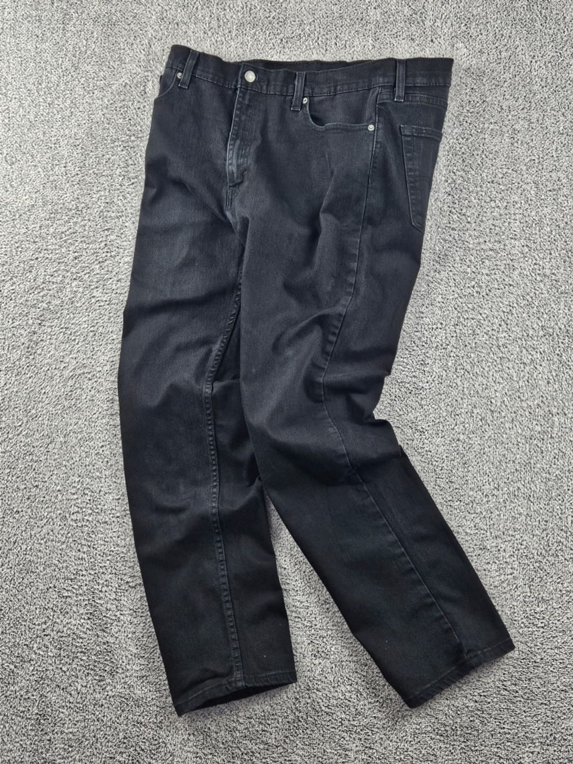 리바이스 502 블랙 데님 진 팬츠 ( 38X32 ) / 10856  상품이미지2