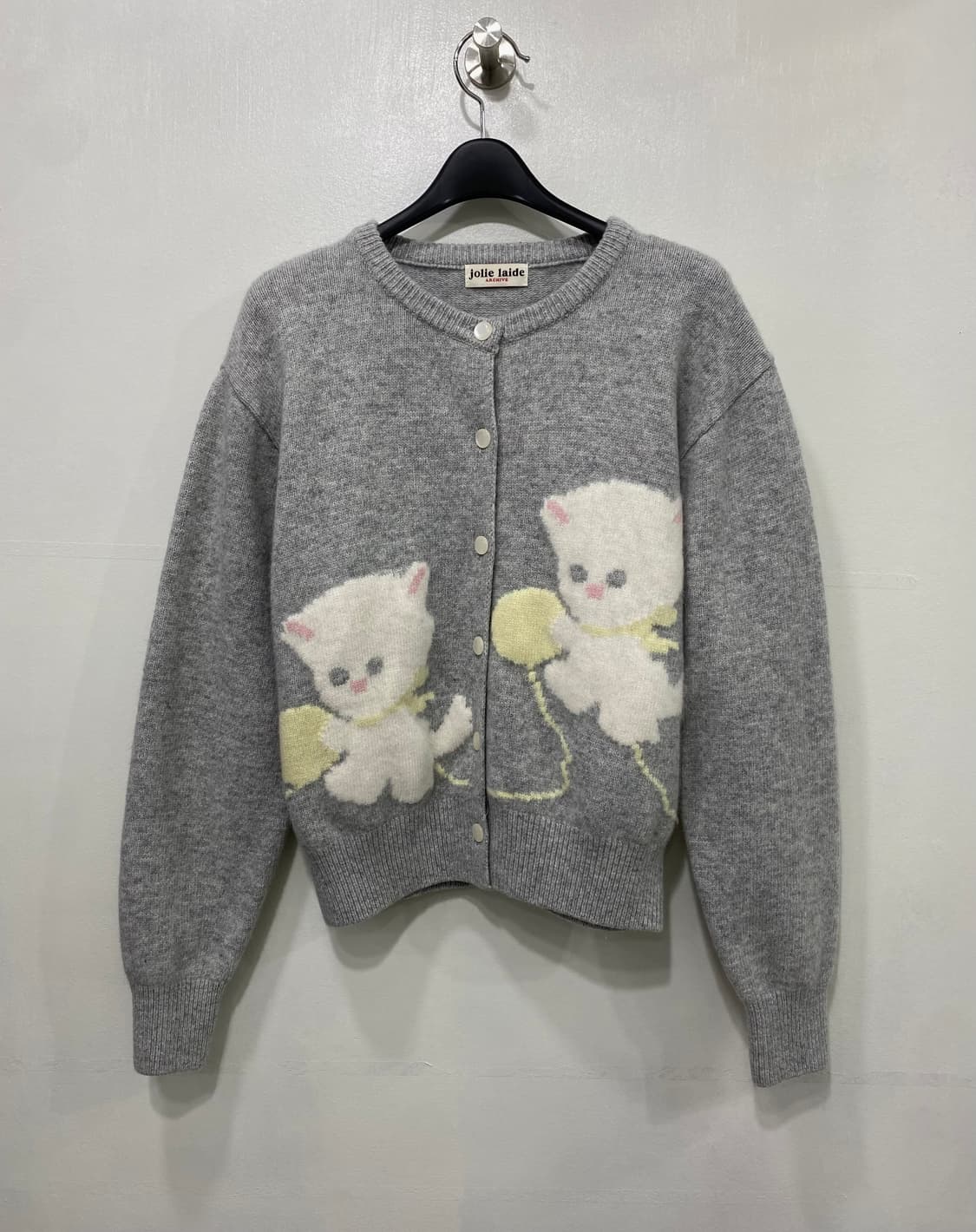 졸리레이드 캐시미어 혼방 가디건 F 상품이미지2