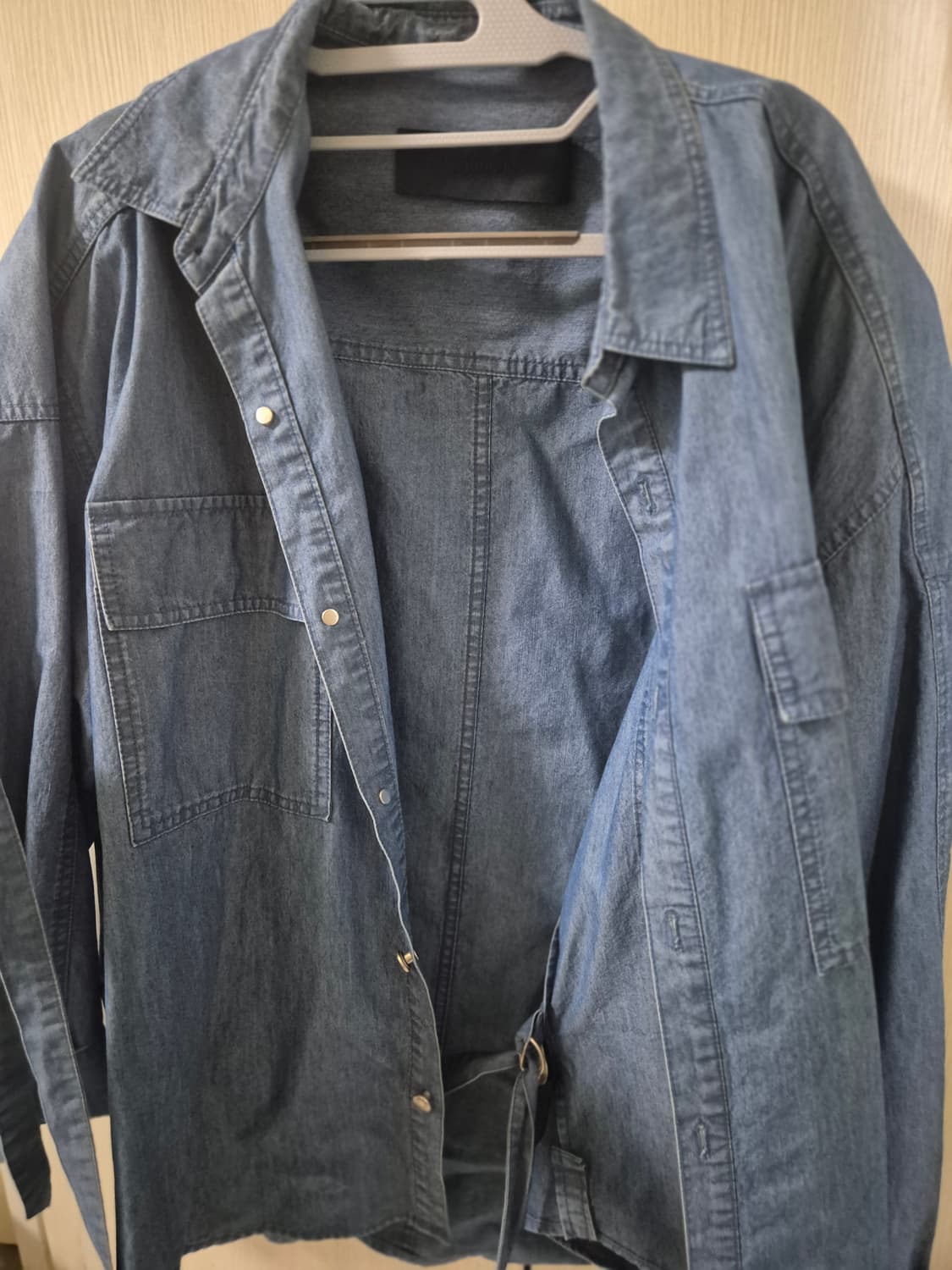 준지 블루 셔츠 상품이미지3