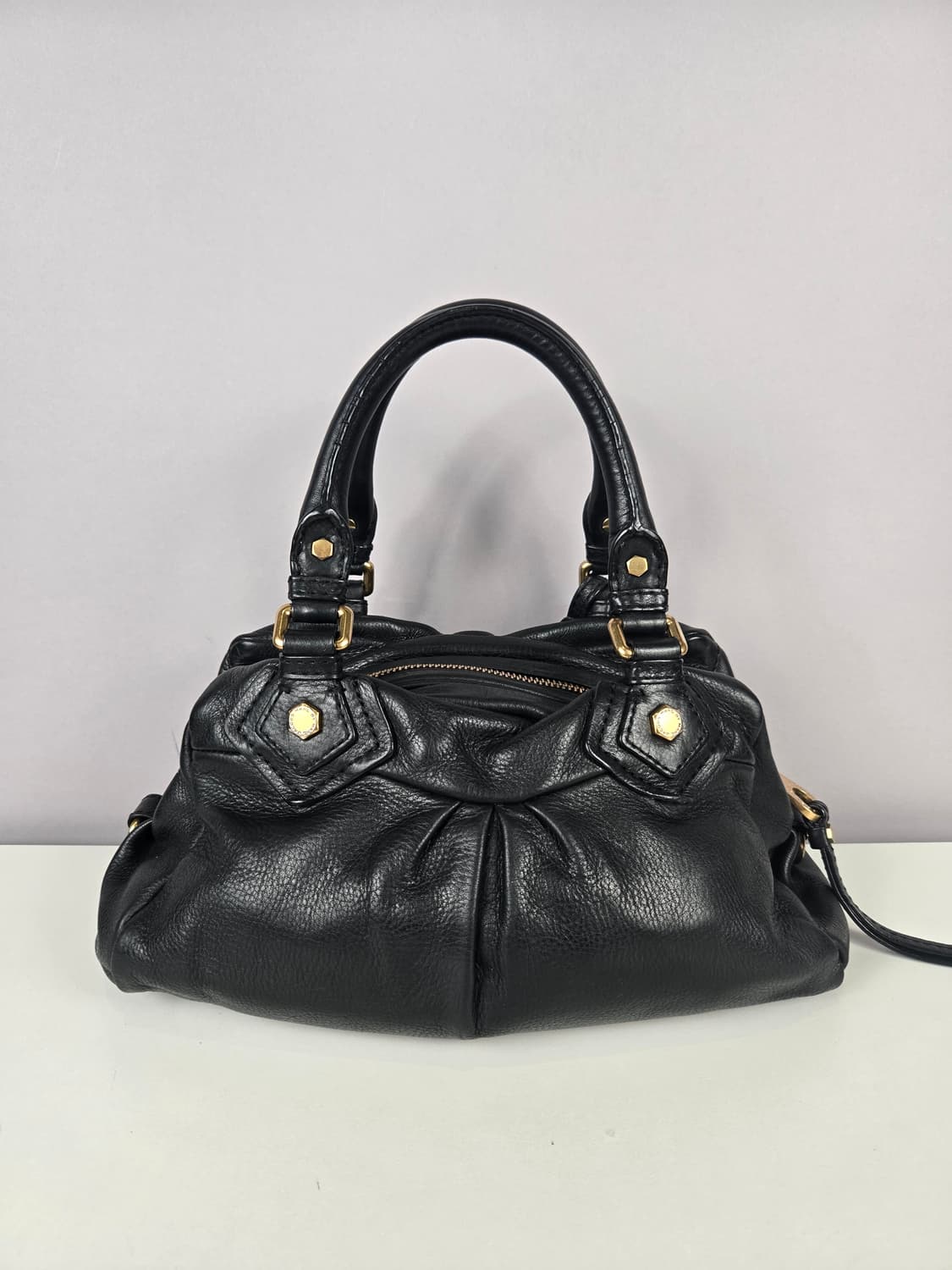 마크제이콥스 클래식 큐 그루비 베이비 가죽 토트백 가방 정품 그루비백 상품이미지3