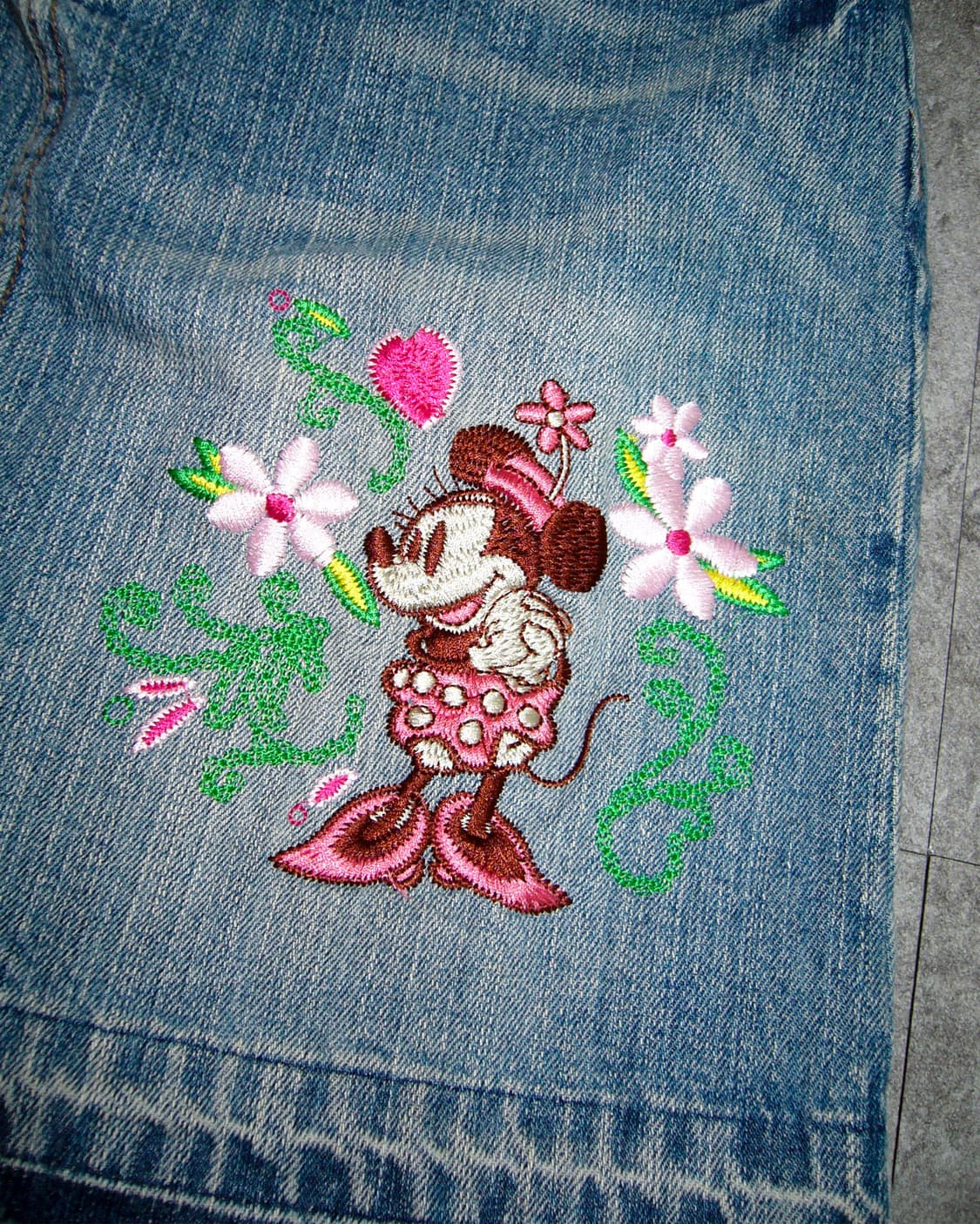 Disney Miney Denim Skirt 상품이미지3