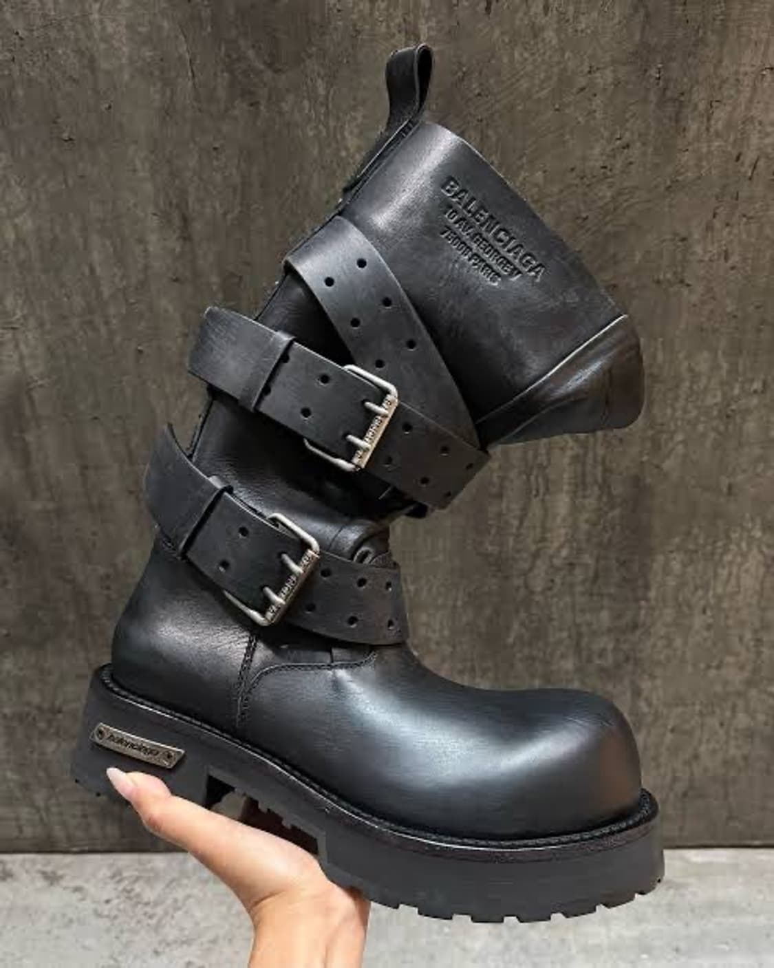 (43) 발렌시아가 베놈 부츠 하이 상품이미지1